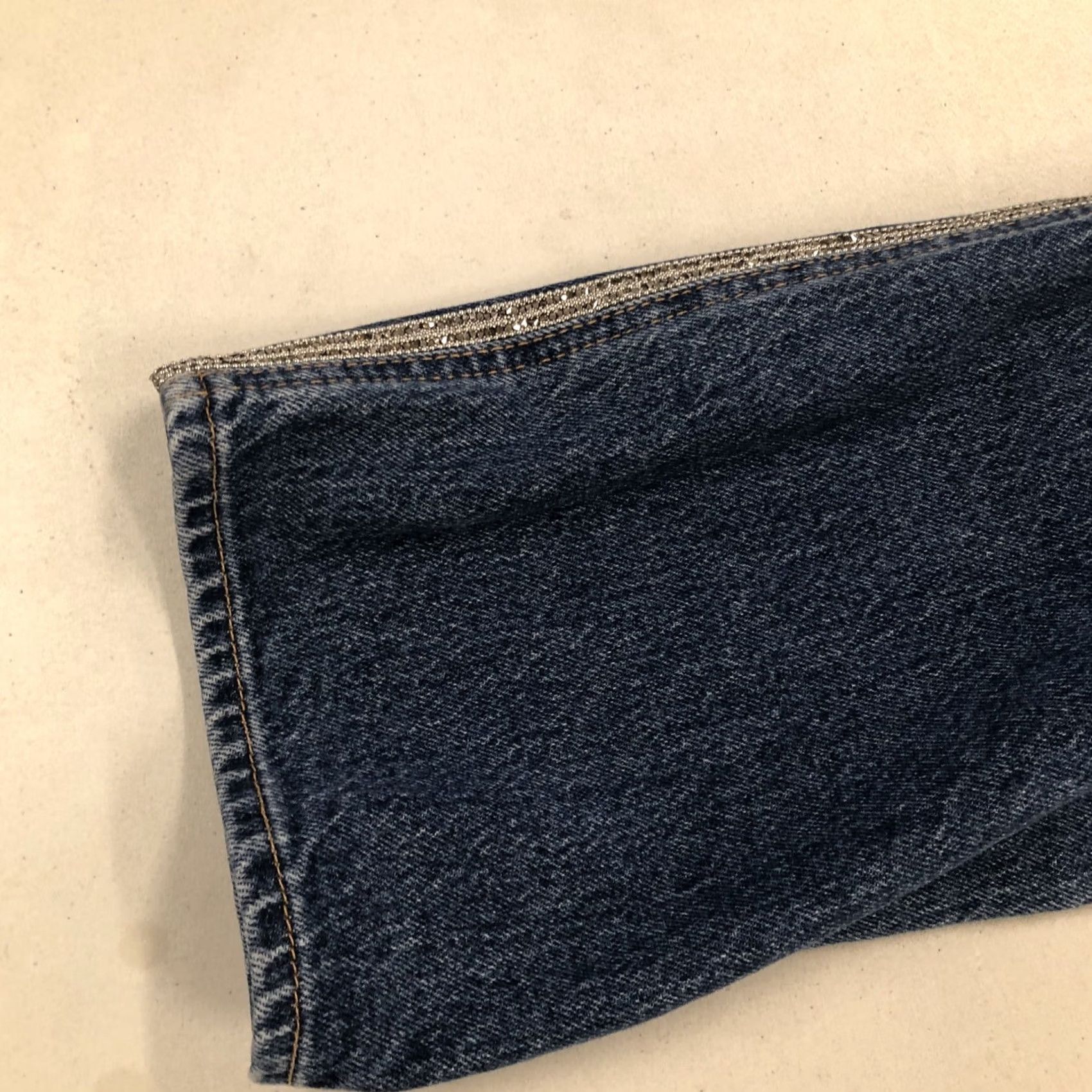 Lucky Brand Lucky Brand Med Wash Mid-Rise Straight Leg Denim Jeans Womens Size 4/27 Bling Size 27" / US 4 / IT 40 - 5 Thumbnail
