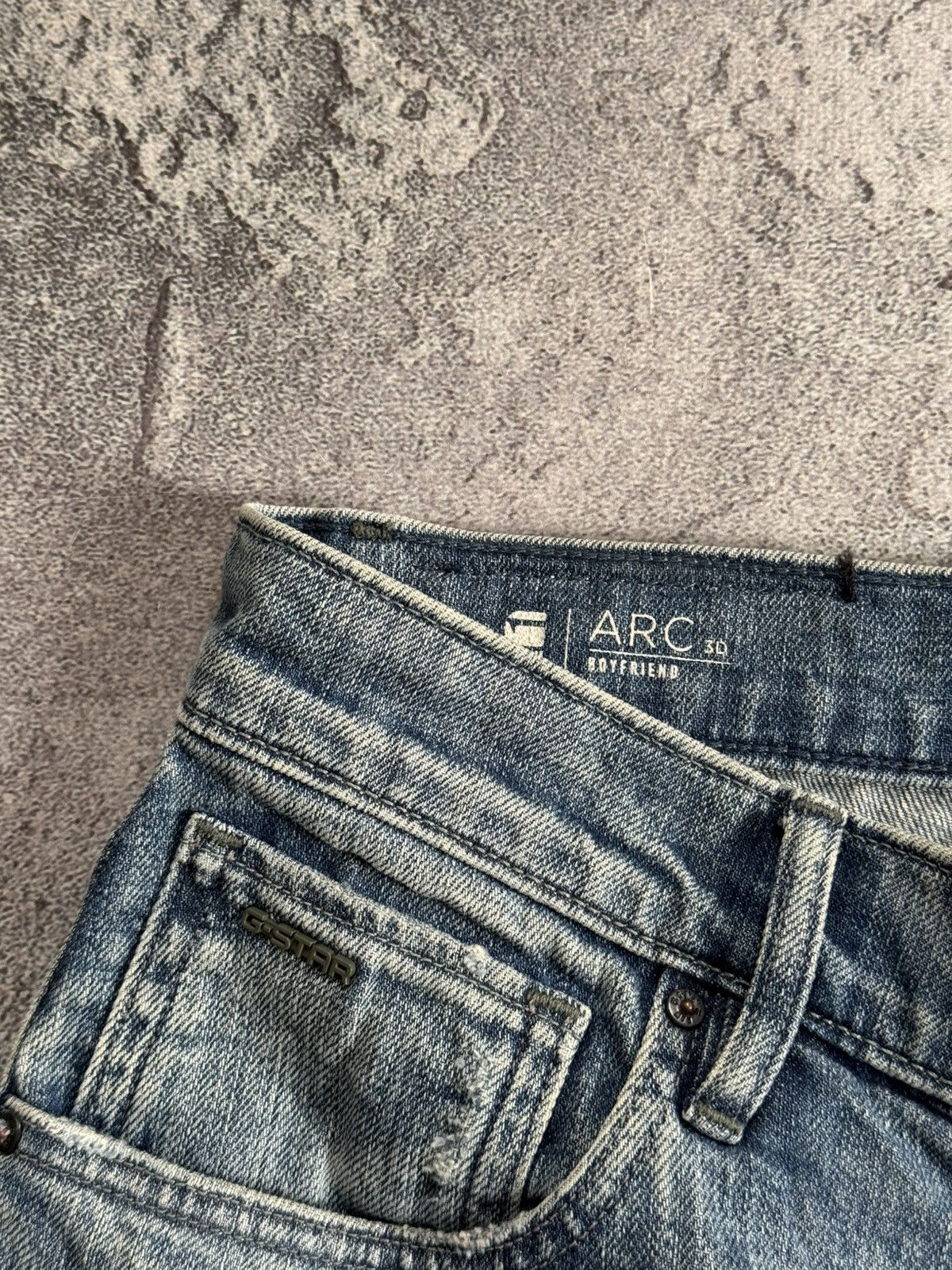 G-Star G star raw 30 ARC 3D BOYFRIEND denim pant jeans trousers Y2K Size US 30 / EU 46 - 14 Thumbnail
