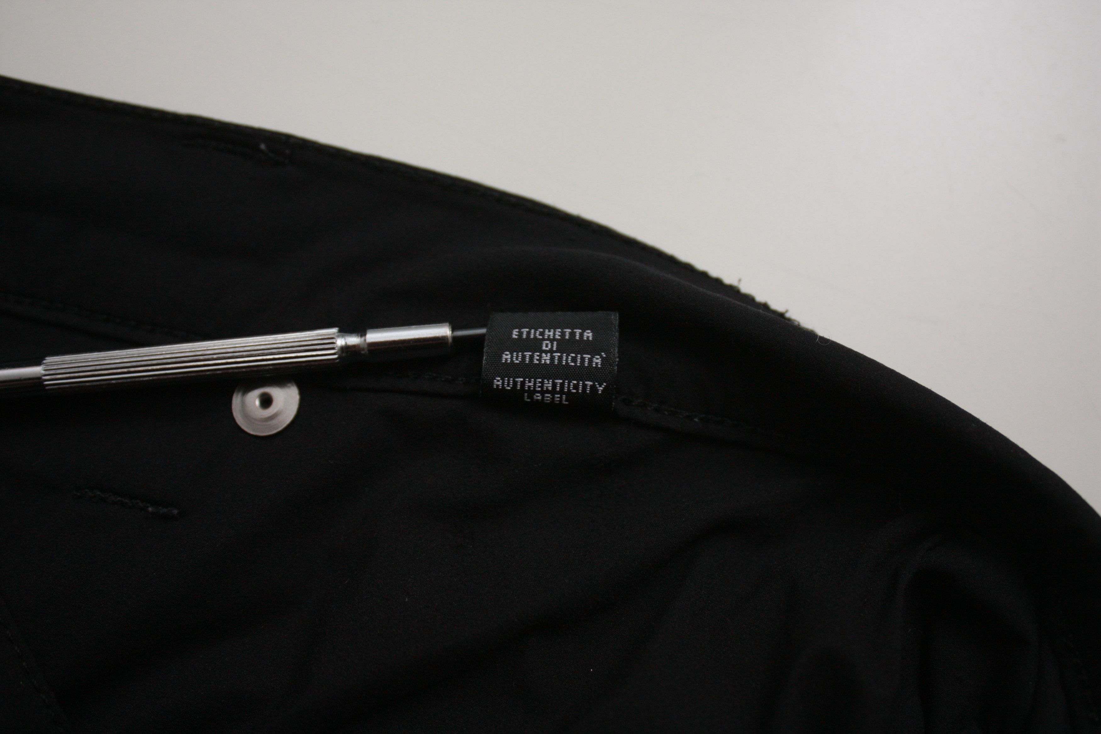 Ferre Gianfranco Ferre Jeans Black Lightweight Stretch Pants 29 Size US 30 / EU 46 - 9 Thumbnail