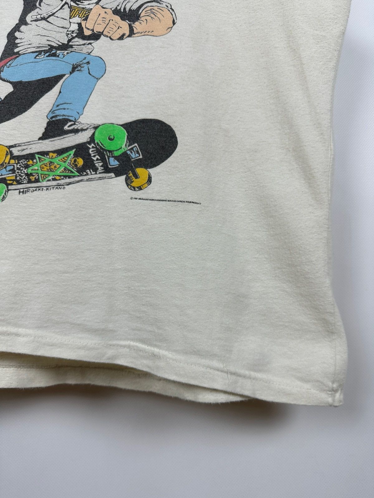 Band Tees 1987 Vintage Anthrax Skate Mosh It Up Sleeveless Size US M / EU 48-50 / 2 - 22 Thumbnail