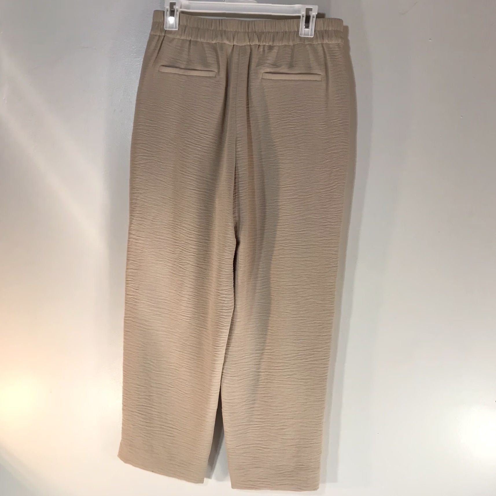Tommy Hilfiger TOMMY HILFIGER Beige Elastic Waist Dress Pants Womens Size 6 Straight Business Casual Workwear Size 28" / US 6 / IT 42 - 3 Thumbnail