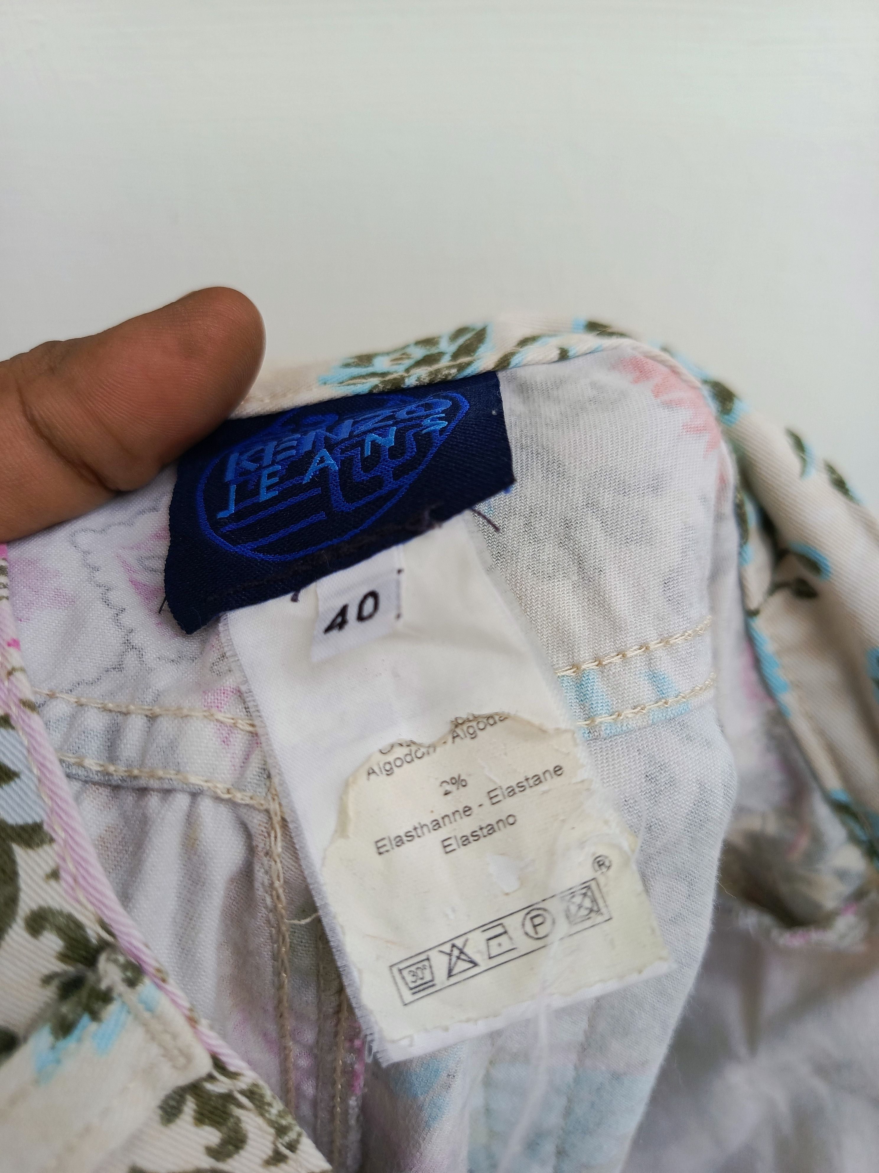 Designer × Kenzo Kenzo jeans floral pants Size 40" / US 18 - 11 Thumbnail