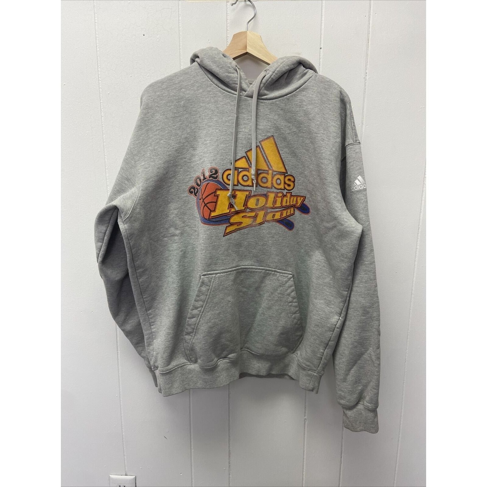 Adidas Adidas 2012 Holiday Slam Pullover Hoodie Size Medium Size US M / EU 48-50 / 2 - 1 Thumbnail