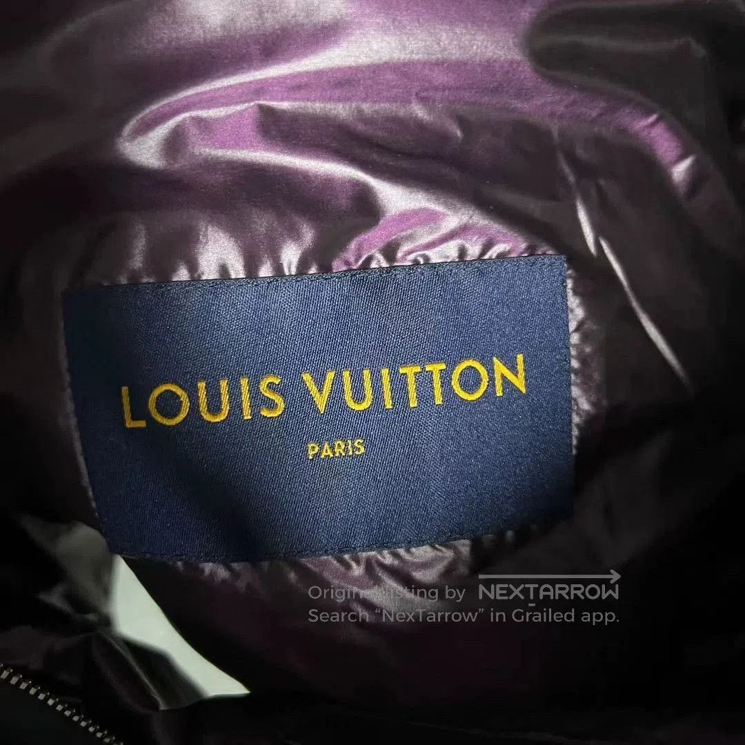 Louis Vuitton louis vuitton navy logo quilted jacket. Size US L / EU 52-54 / 3 - 2 Thumbnail