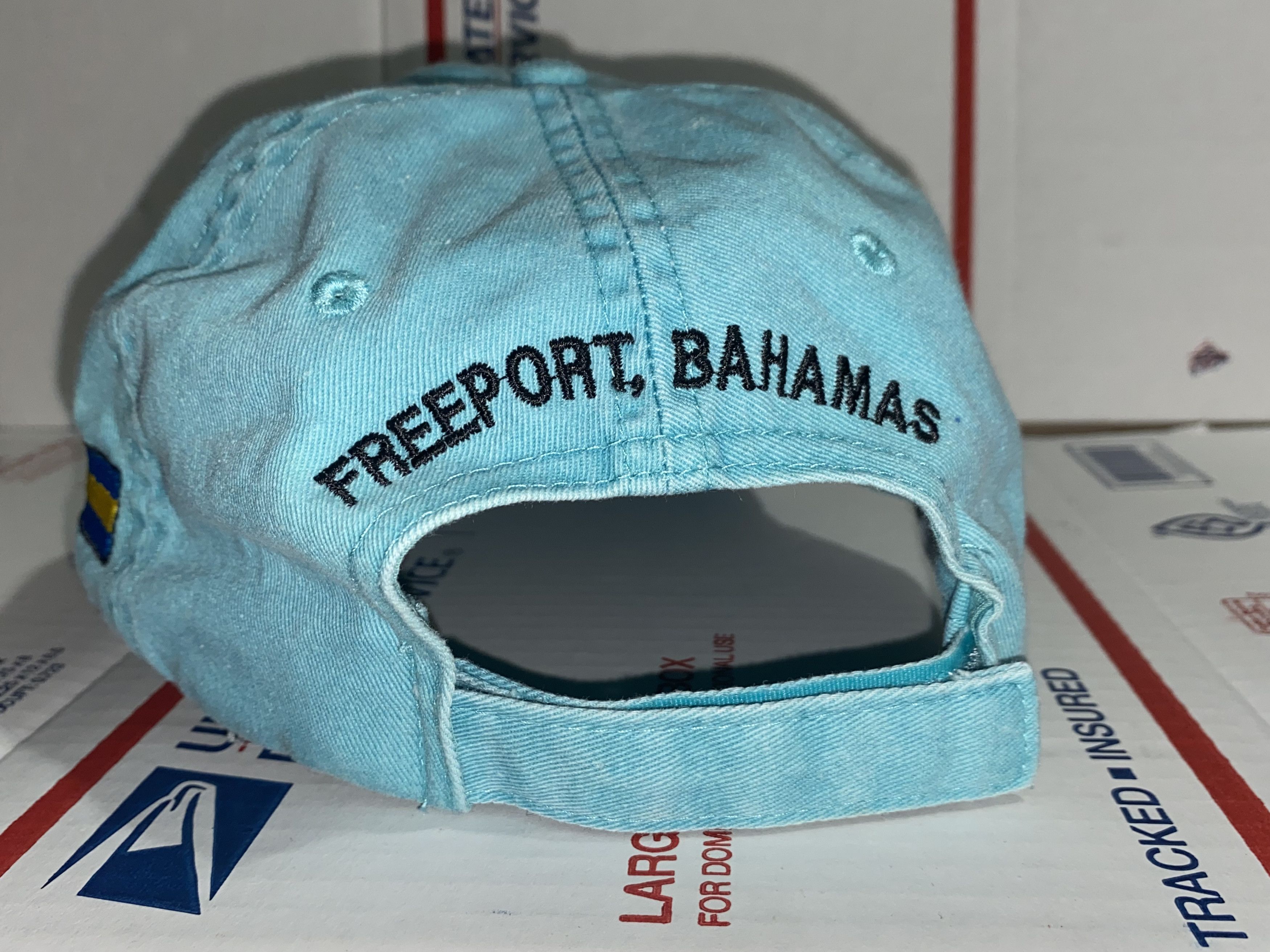 Other LLANGUS Boat Fishing team Freeport Bahamas USA Cap dad Hat Size ONE SIZE - 4 Thumbnail