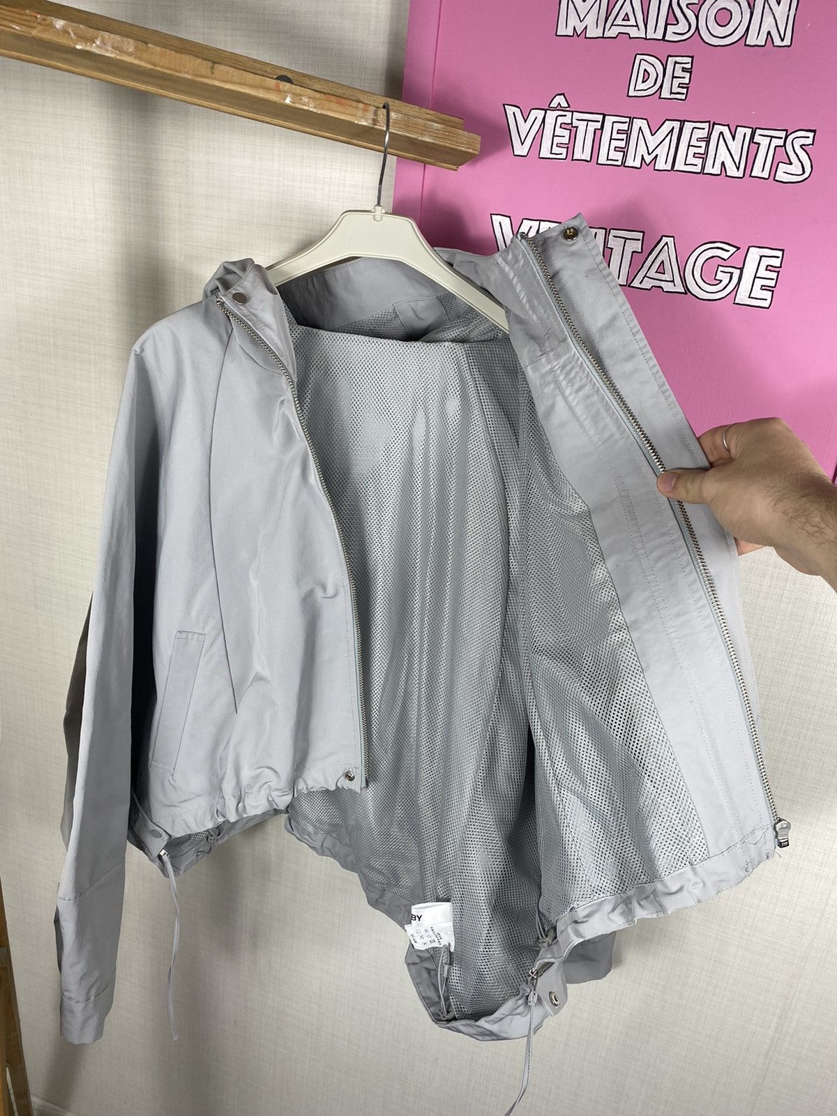 Japanese Brand JNBY Butterfly Cropped Jacket Size M / US 6-8 / IT 42-44 - 16 Thumbnail