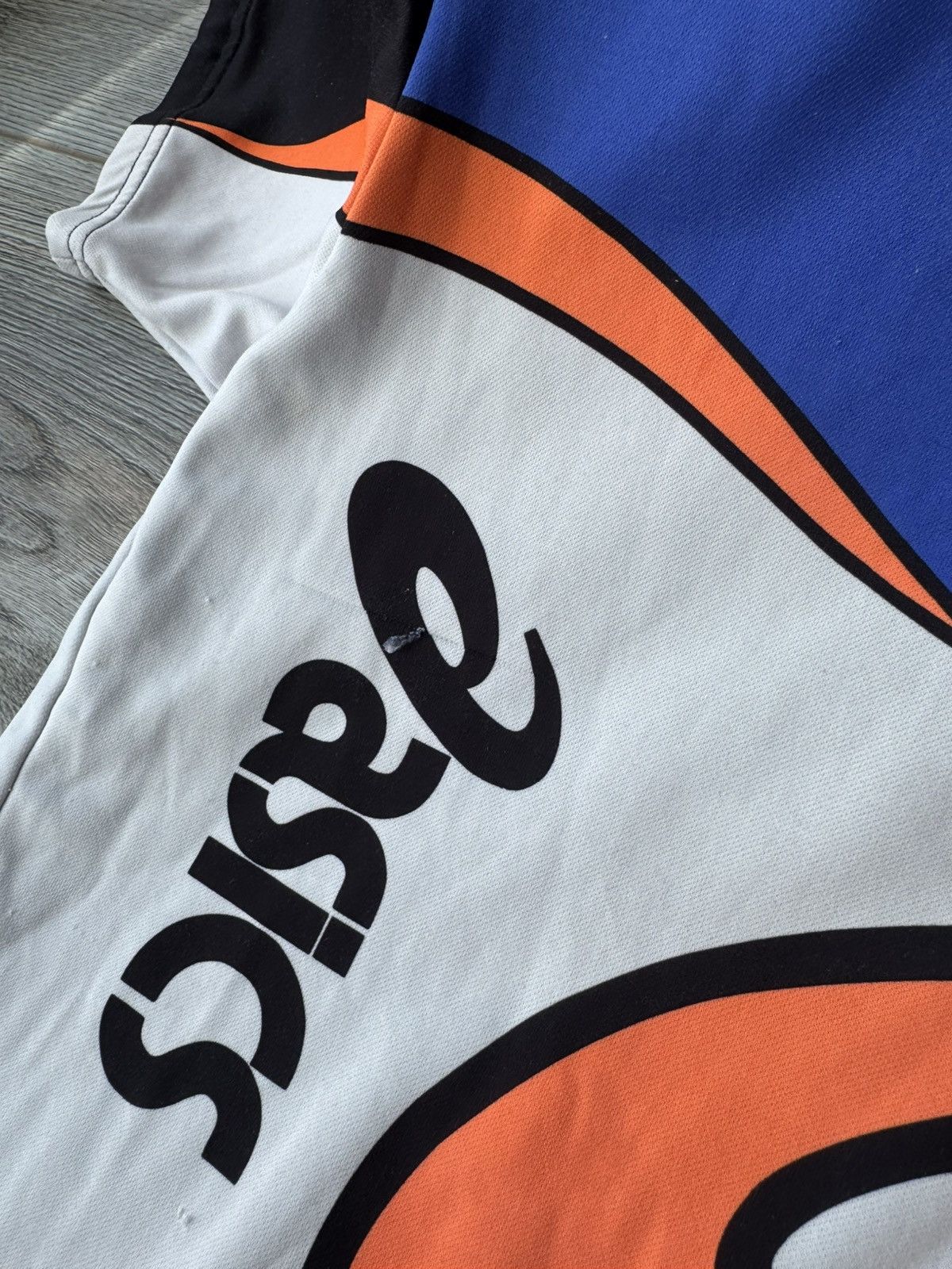 Asics Vintage 90s Asics Bike Team Official Cycling Jersey Size US M / EU 48-50 / 2 - 21 Thumbnail