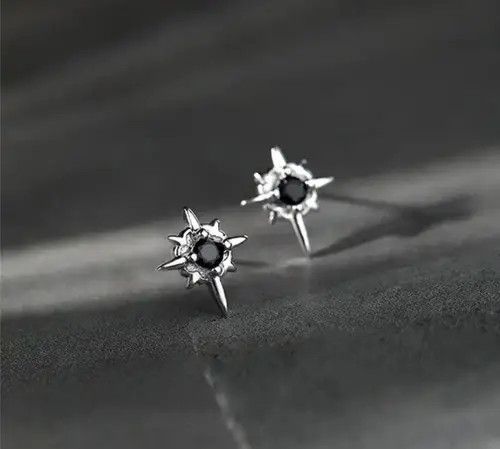 Jewelry Koizumi x Maria Black Star earrings （1pairs） Size ONE SIZE - 7 Thumbnail
