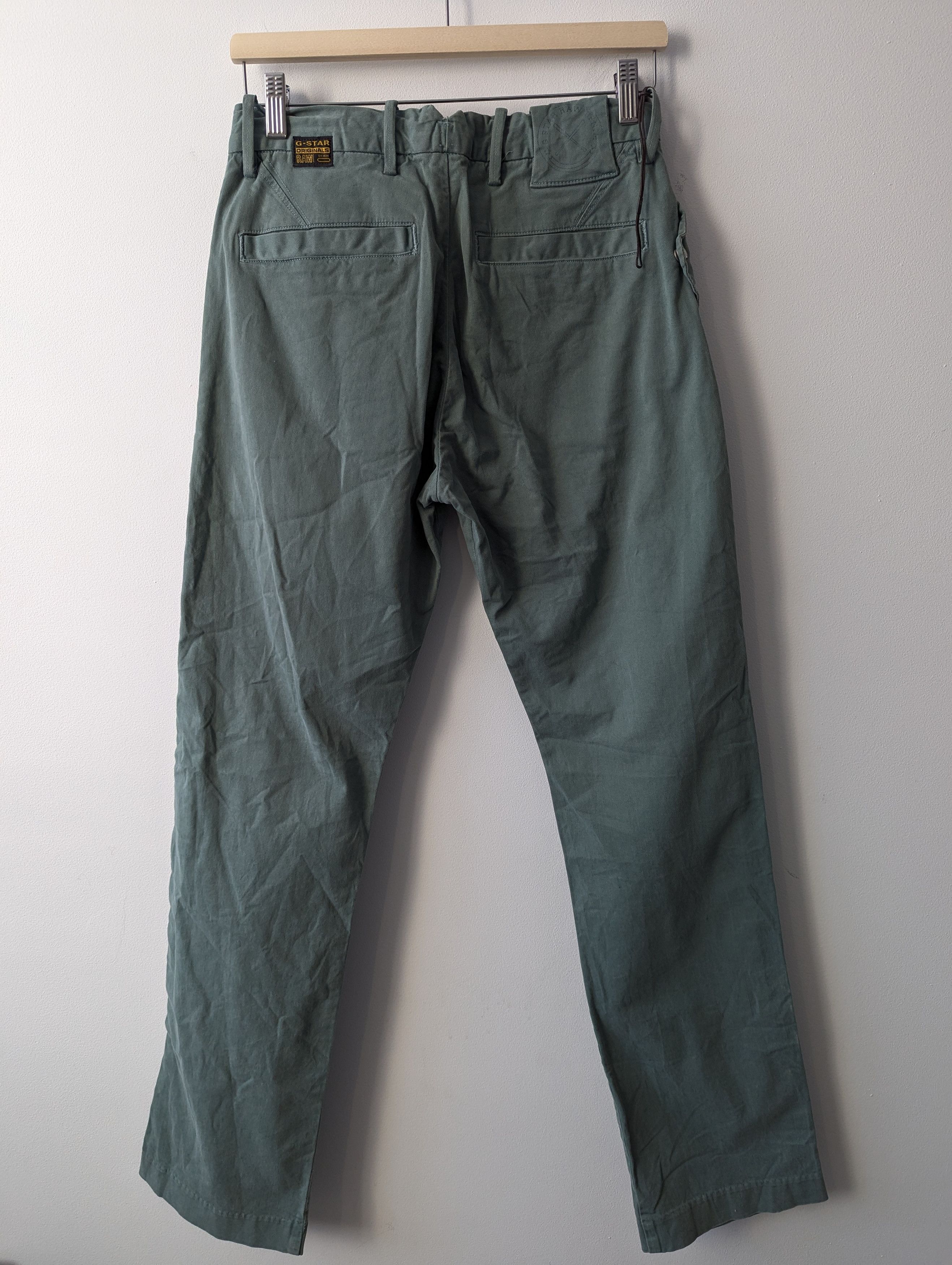 G-Star G-Star RAW Olive Green Tapered Chino Pants Size US 29 - 11 Thumbnail