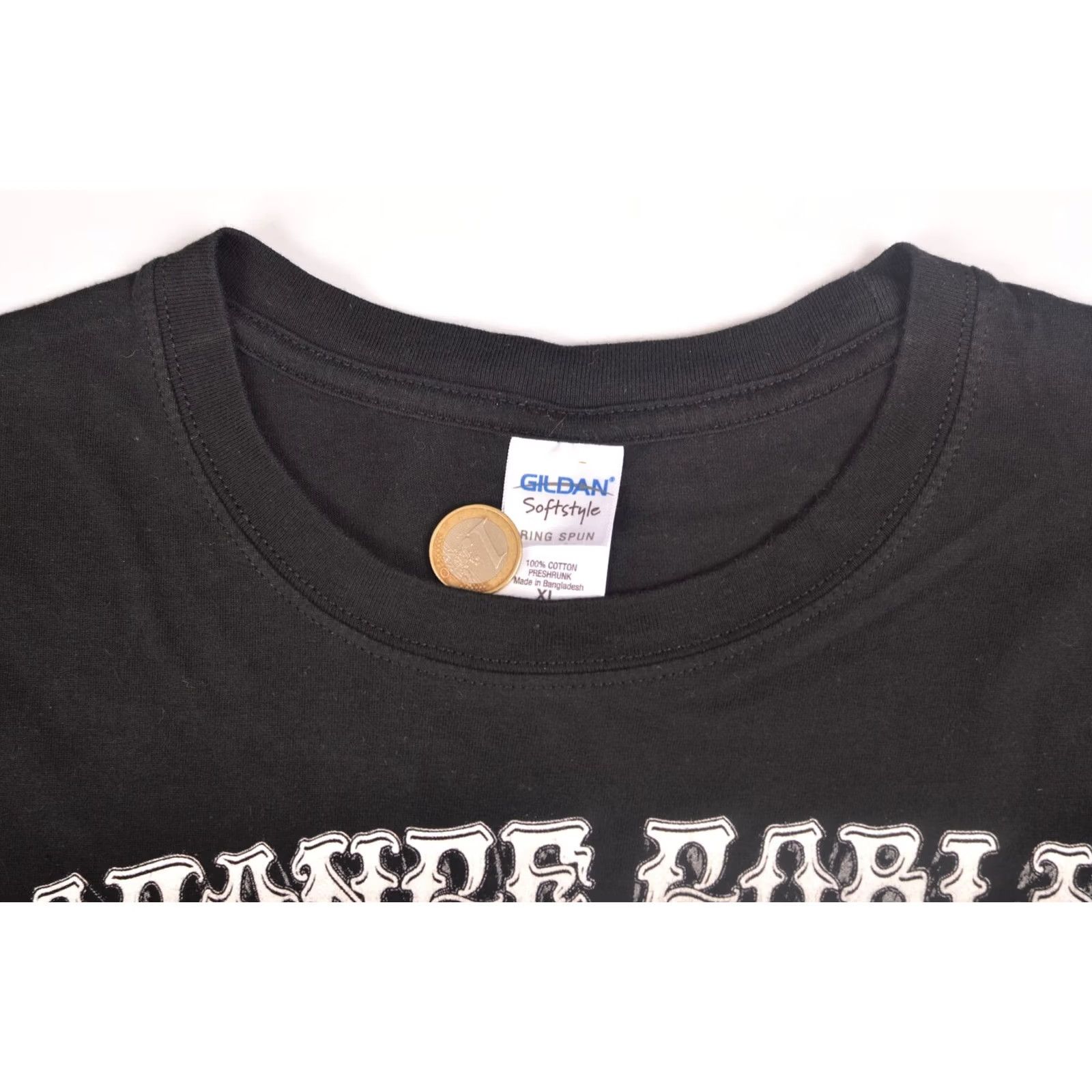 Gildan Gildan T-Shirt Heavy Metal UK & Ireland Tour 2013 Vintage Black Size XL Mens Size US XL / EU 56 / 4 - 3 Thumbnail