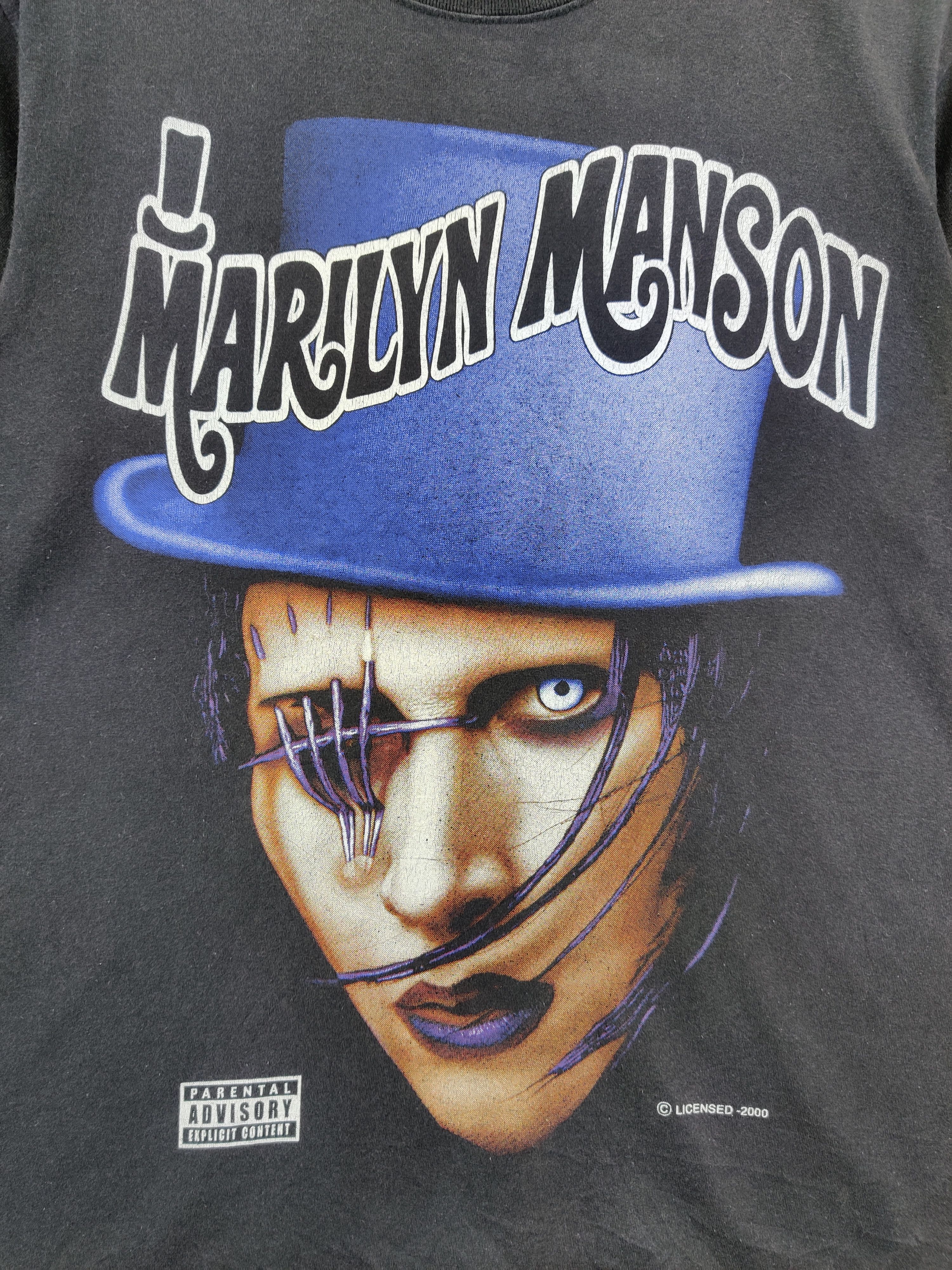 Marilyn Manson Vintage Marilyn Manson Rock Tee Tshirt Size US M / EU 48-50 / 2 - 7 Thumbnail