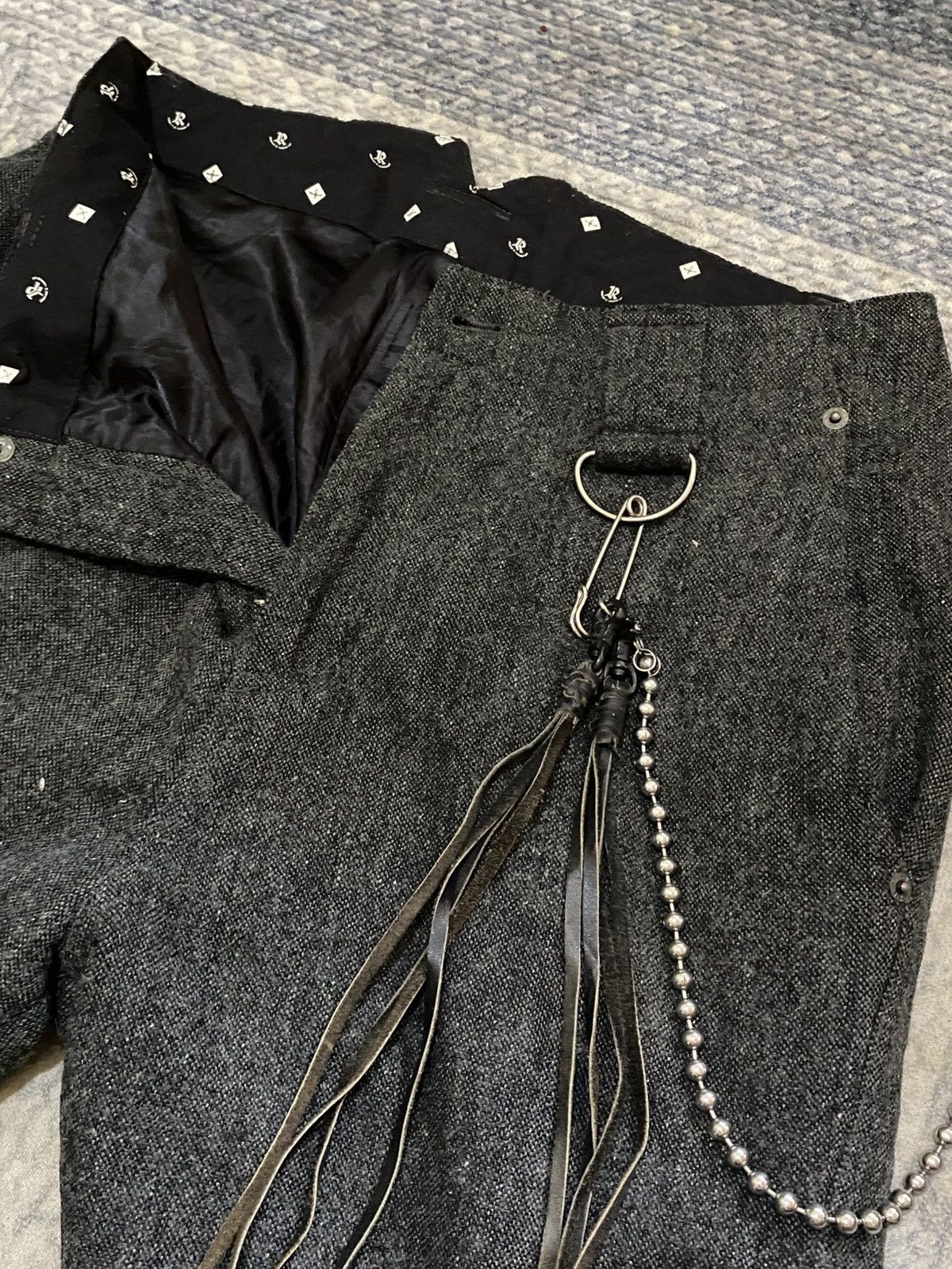 Japanese Brand × PPFM × Seditionaries PPFM DISTRESSED 'DESTRUCT' PANT Size US 32 / EU 48 - 6 Thumbnail