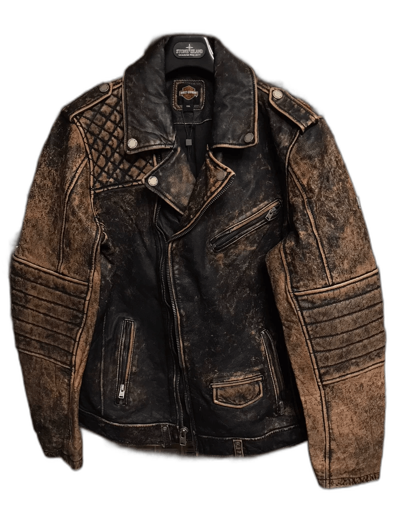 Schott Harley-Davidson Leather Jacket in XXL Size Size US XXL / EU 58 / 5 - 1 Thumbnail