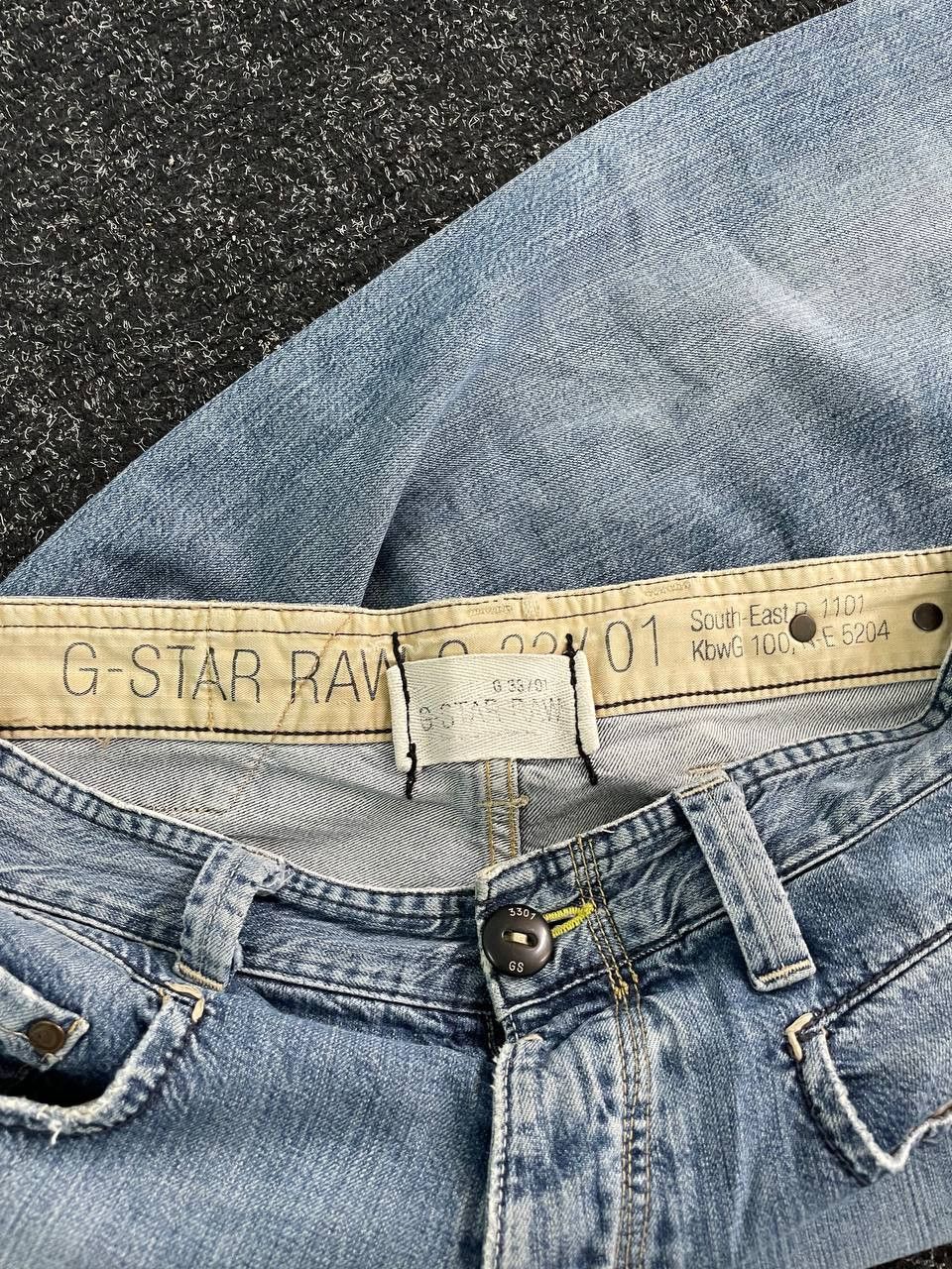 G-Star × Hysteric Glamour × Le Grande Bleu (L.G.B.) Gstar HYSTERIC GLAMOUR BALENCIAGA STYLE FLARED PANTS Size US 31 - 8 Thumbnail