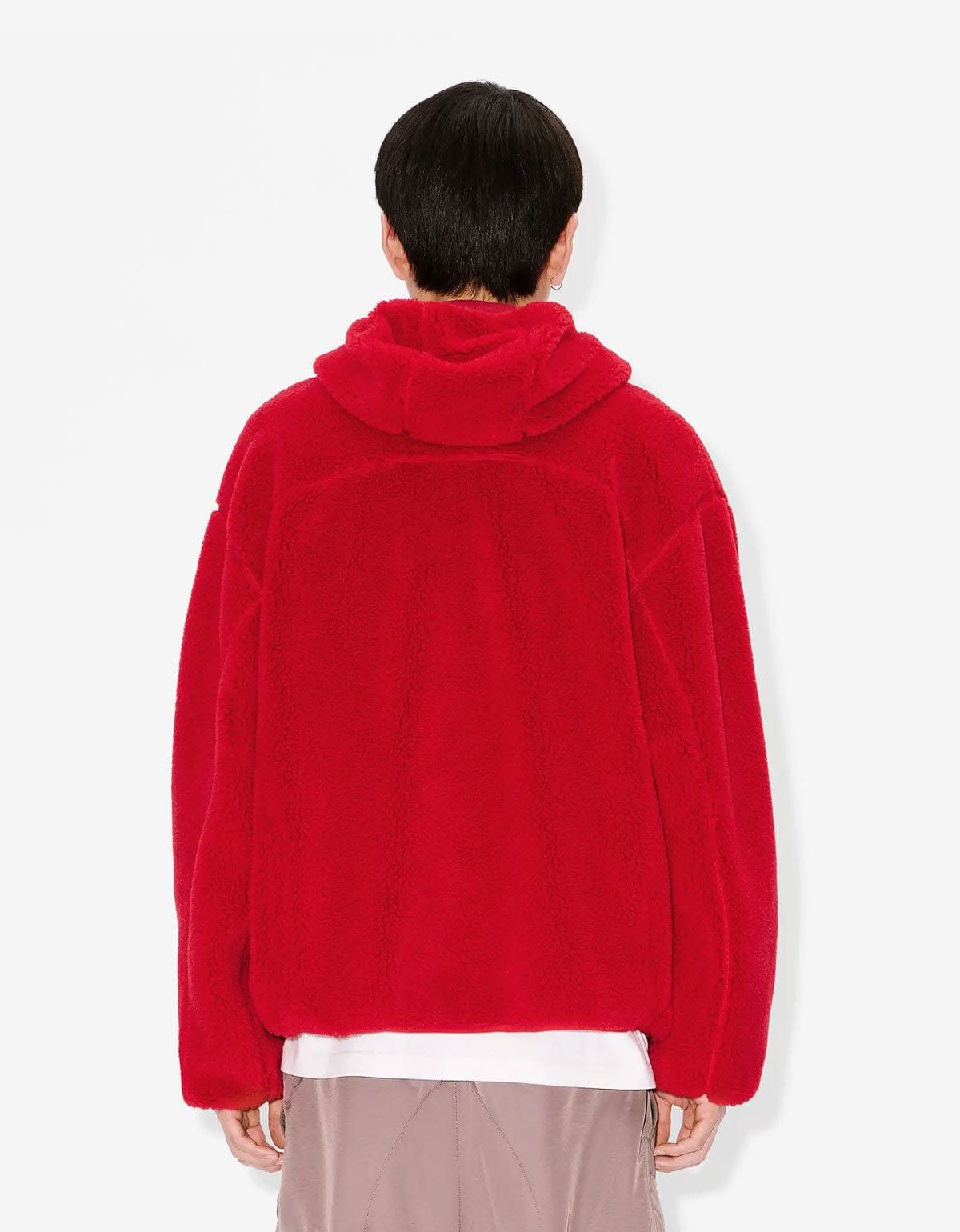 Kenzo Kenzo Boke Flower 2.0 Red Fleece Blouson Jacket Size US S / EU 44-46 / 1 - 4 Thumbnail