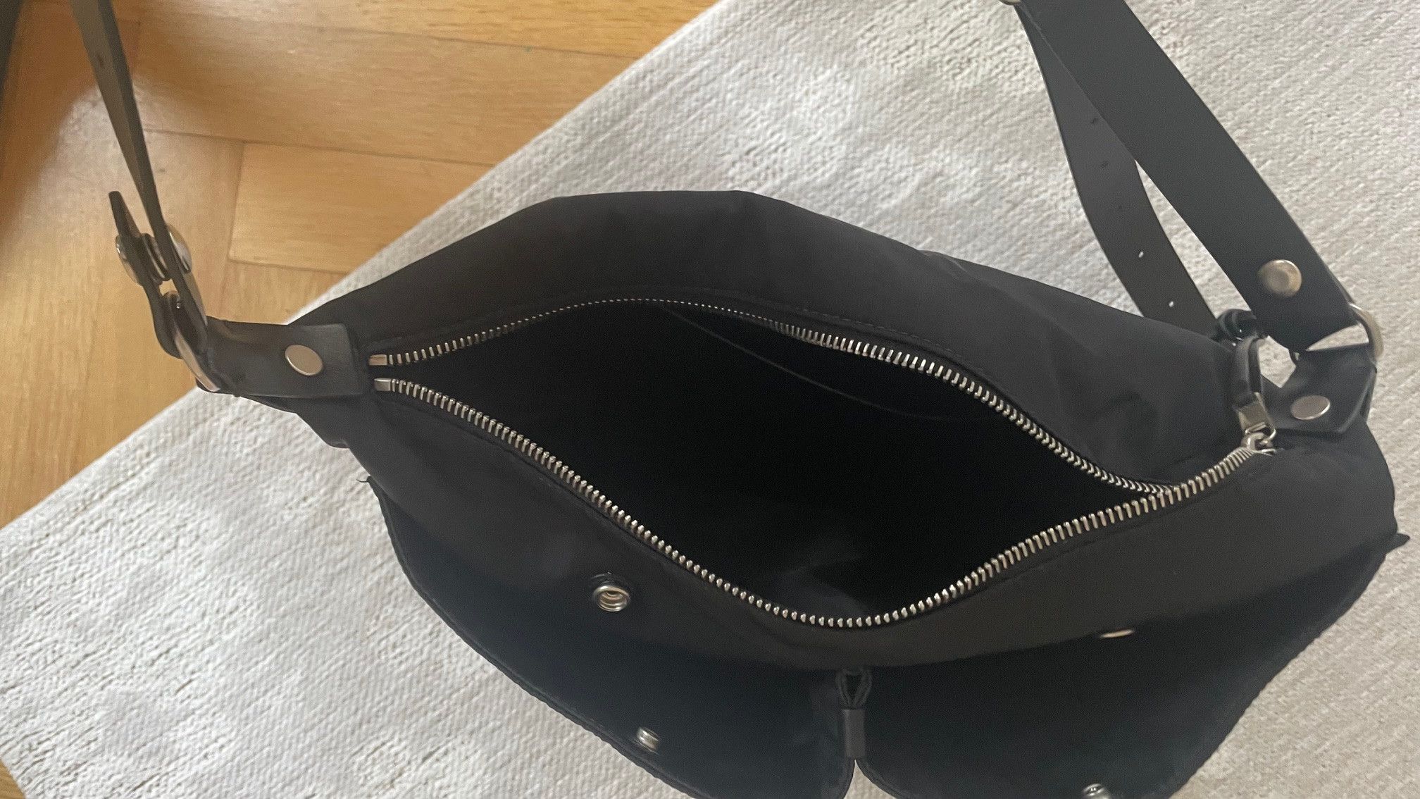 Jil Sander Jil Sander Pilot Bag crossbody shoulder bag black unisex Size ONE SIZE - 8 Thumbnail