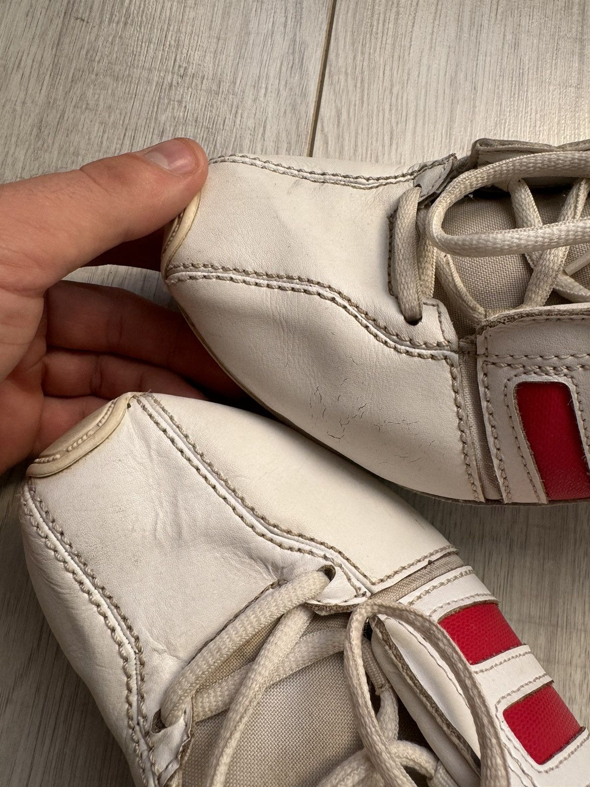 Adidas × Vintage Vintage adidas leather boxers shoes sneakers Size US 8.5 / EU 41-42 - 3 Thumbnail