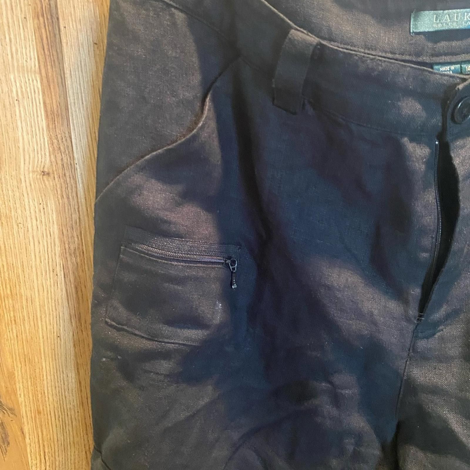 Polo Ralph Lauren Ralph Lauren black cargos - size 14 Size 36" / US 14 / IT 50 - 5 Thumbnail