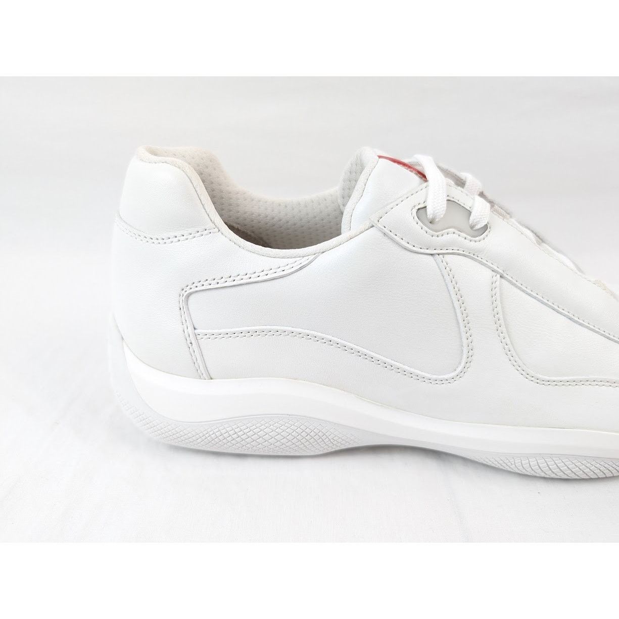 Prada o1rshd1 Cup Low-Top Sneakers in Bianco Size US 10 / EU 43 - 4 Thumbnail