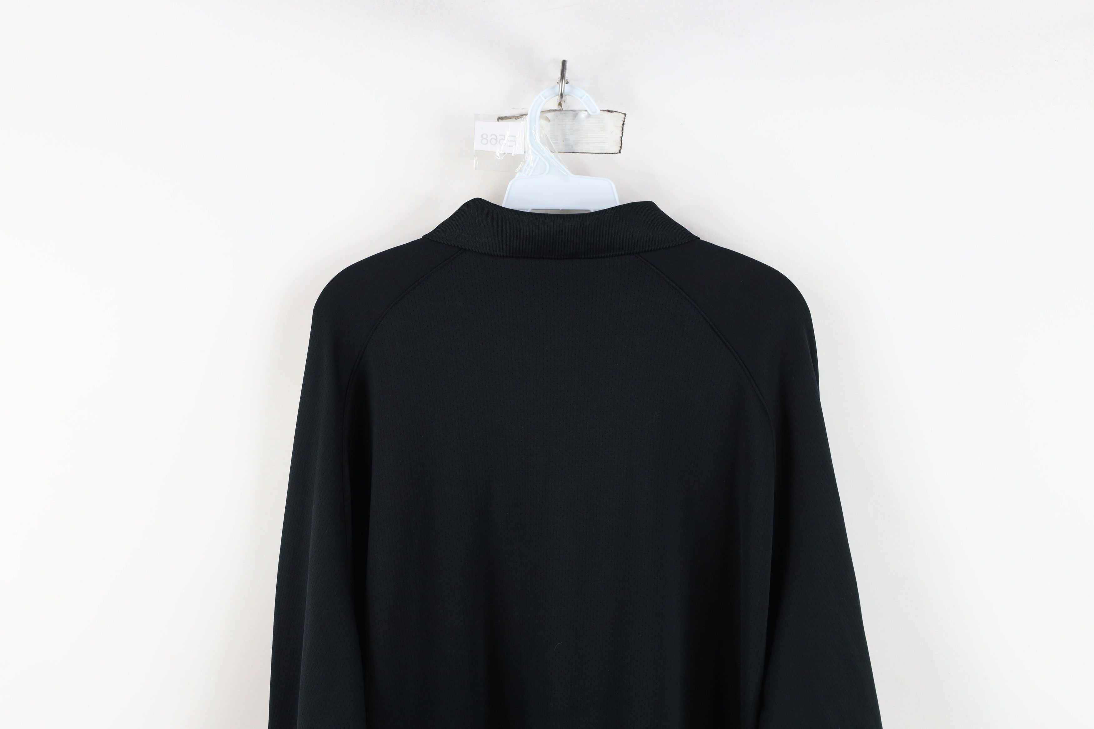 Nike Vintage Nike Mini Swoosh Mesh Heavyweight Long Sleeve Polo Size US XL / EU 56 / 4 - 13 Thumbnail