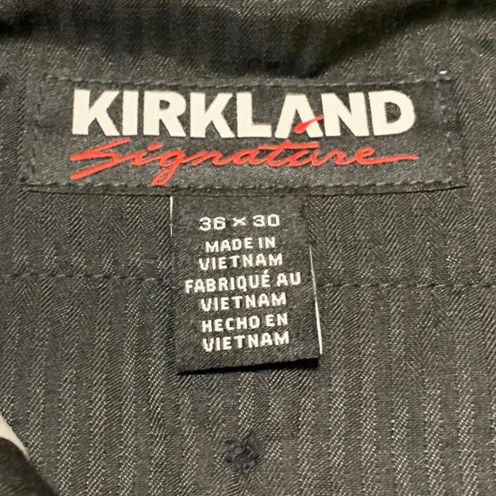 Kirkland Signature Kirkland Signature Men's Sz 34 Grey Dress Pants Size 44R - 8 Thumbnail