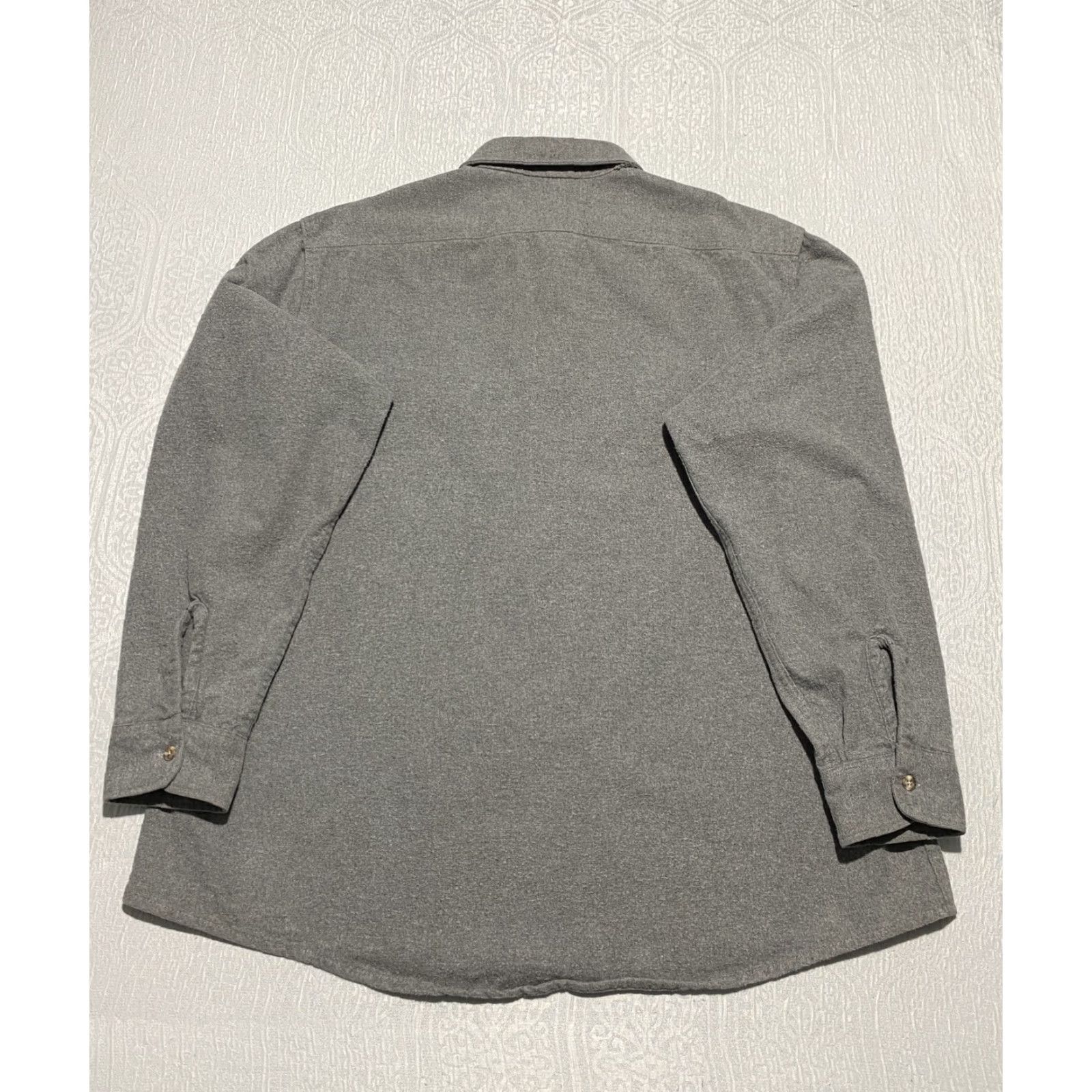 Vintage Gander Mountain Shirt Mens 2XL Gray Flannel Button-Up Outdoor Workwear USA Size US XXL / EU 58 / 5 - 2 Thumbnail