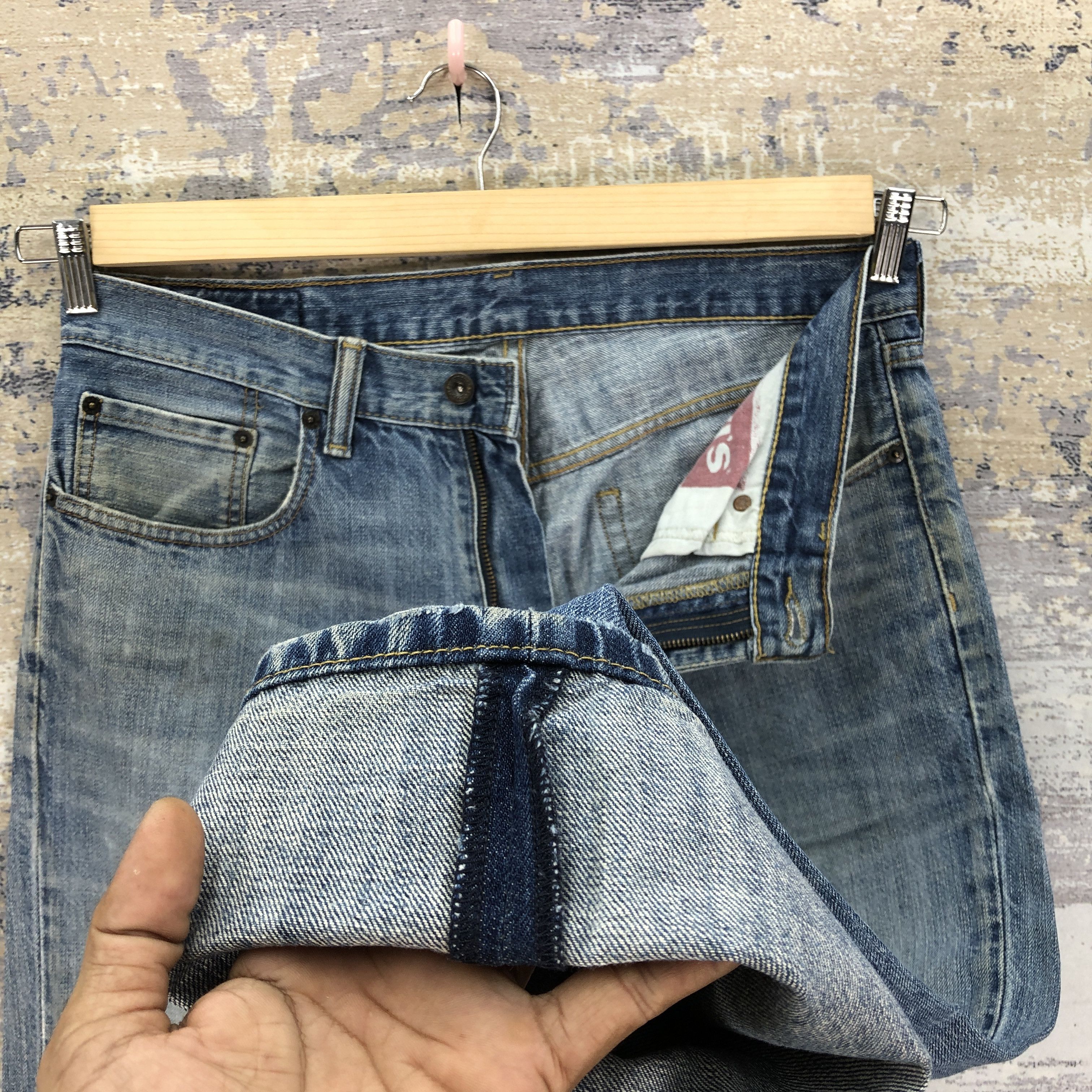 Levi's × Vintage Vintage Y2K Levis 559 Baggy Loose Jeans Levi's Faded Denim Size US 32 / EU 48 - 8 Thumbnail