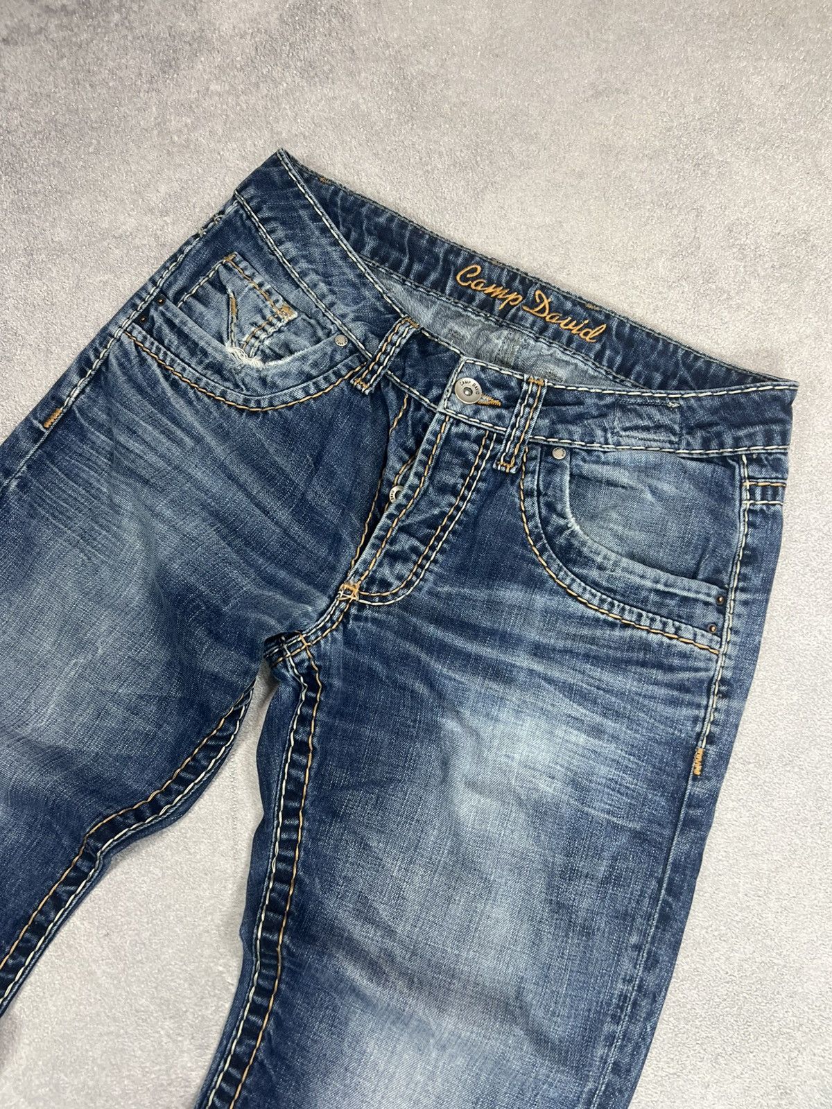 True Religion Vintage Streetwear True Religion Style Distressed Jeans Size US 32 / EU 48 - 7 Thumbnail