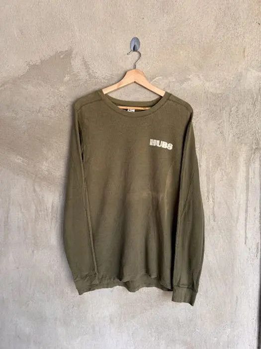 Vintage Vintage U.S. Hubs Seabees Military long Sleeve Tshirt Size US M / EU 48-50 / 2 - 2 Thumbnail