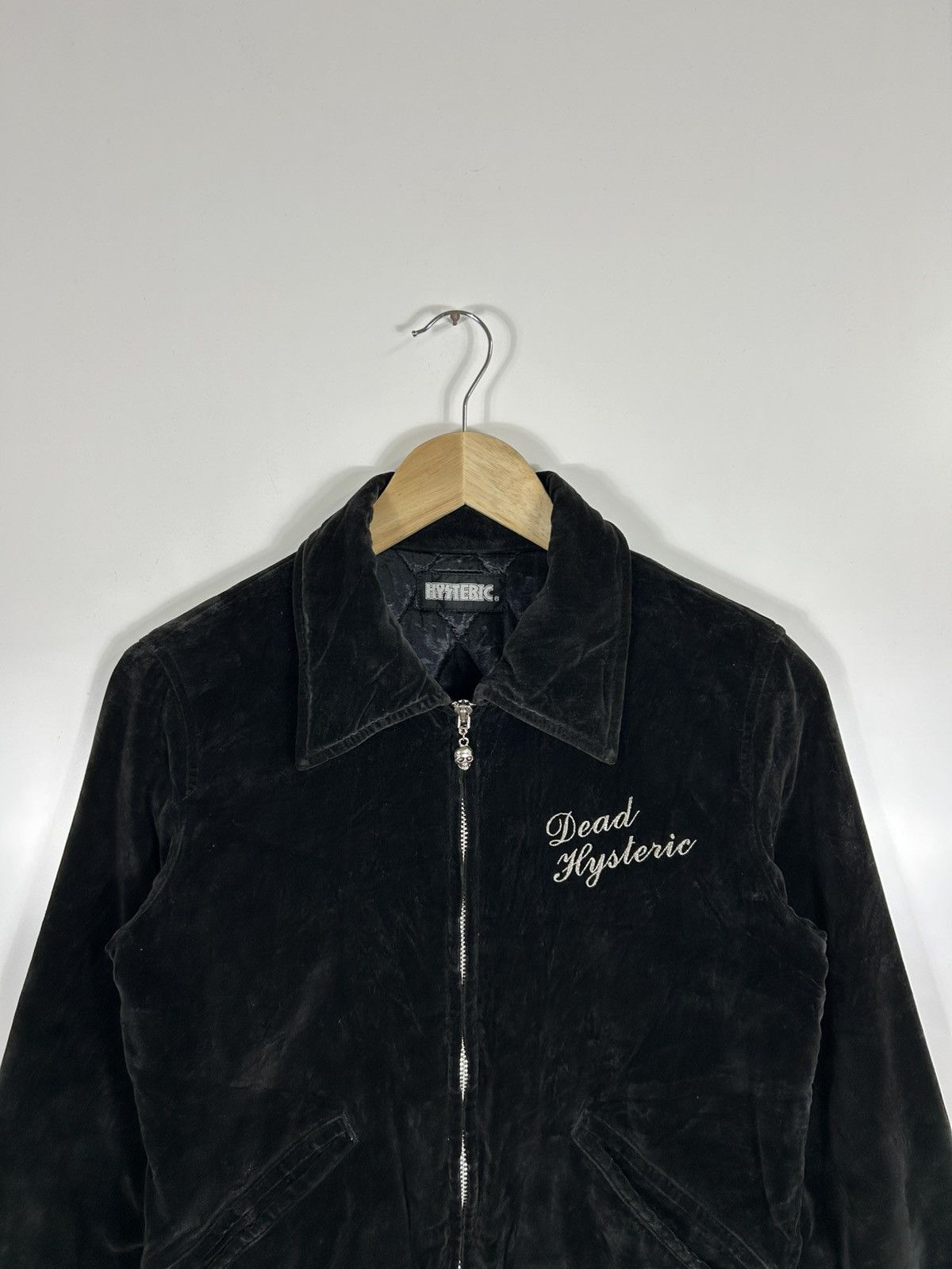 Hysteric Glamour ⚡️Vintage Hysteric Glamour Velvet Zipper Jacket Size S / US 4 / IT 40 - 5 Thumbnail