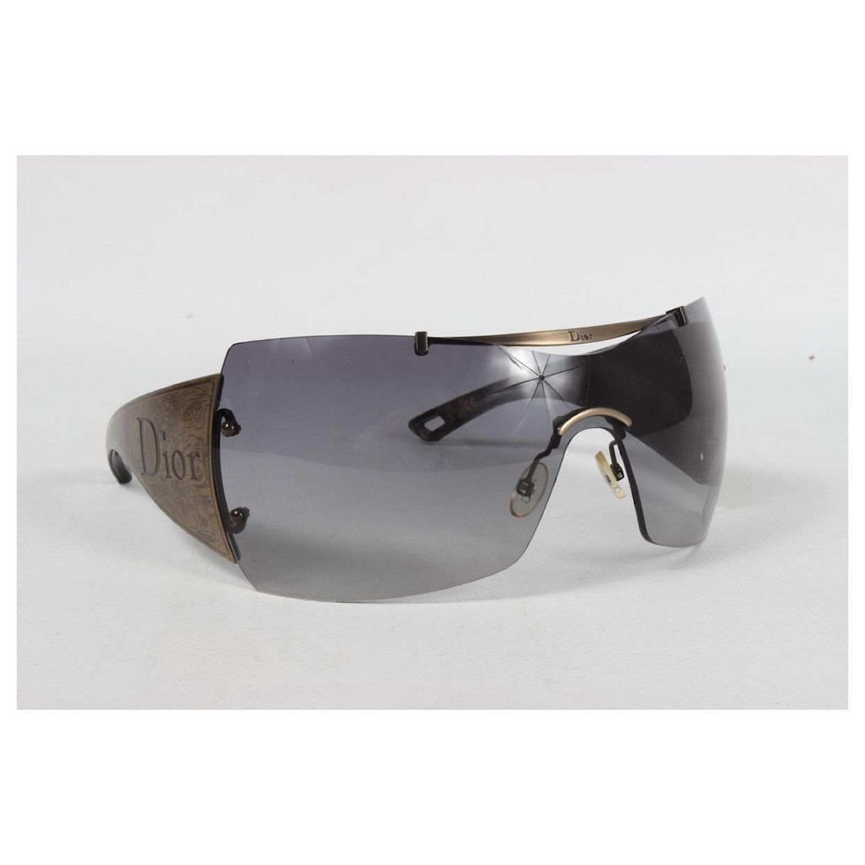 Christian Dior Monsieur Christian Dior “Western” Limited Vintage Shield Sunglasses Size ONE SIZE - 3 Thumbnail