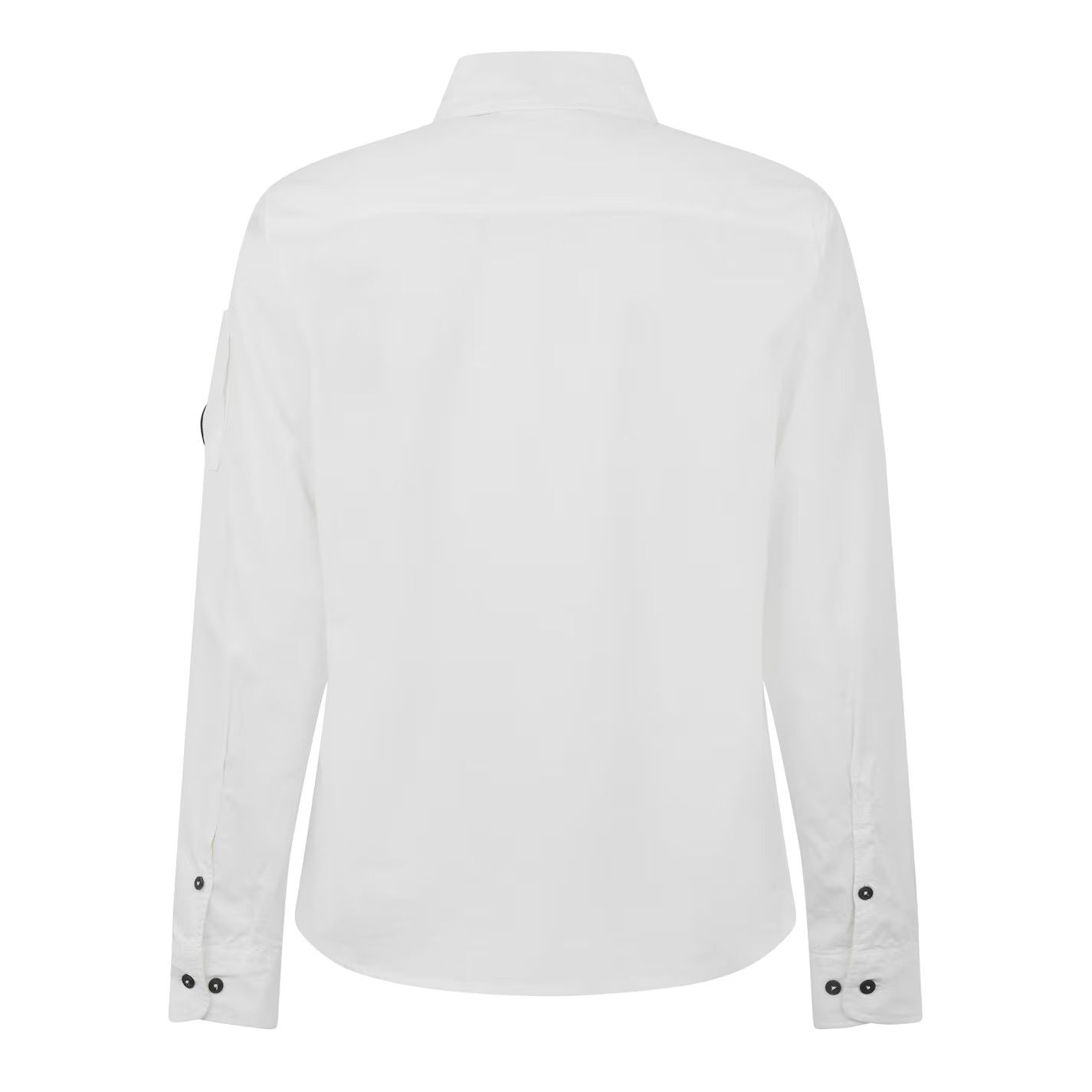 C.P. Company o1g2r1mq0426 Gabardine Lens Cotton Long Sleeve Overshirt Size US XL / EU 56 / 4 - 2 Thumbnail