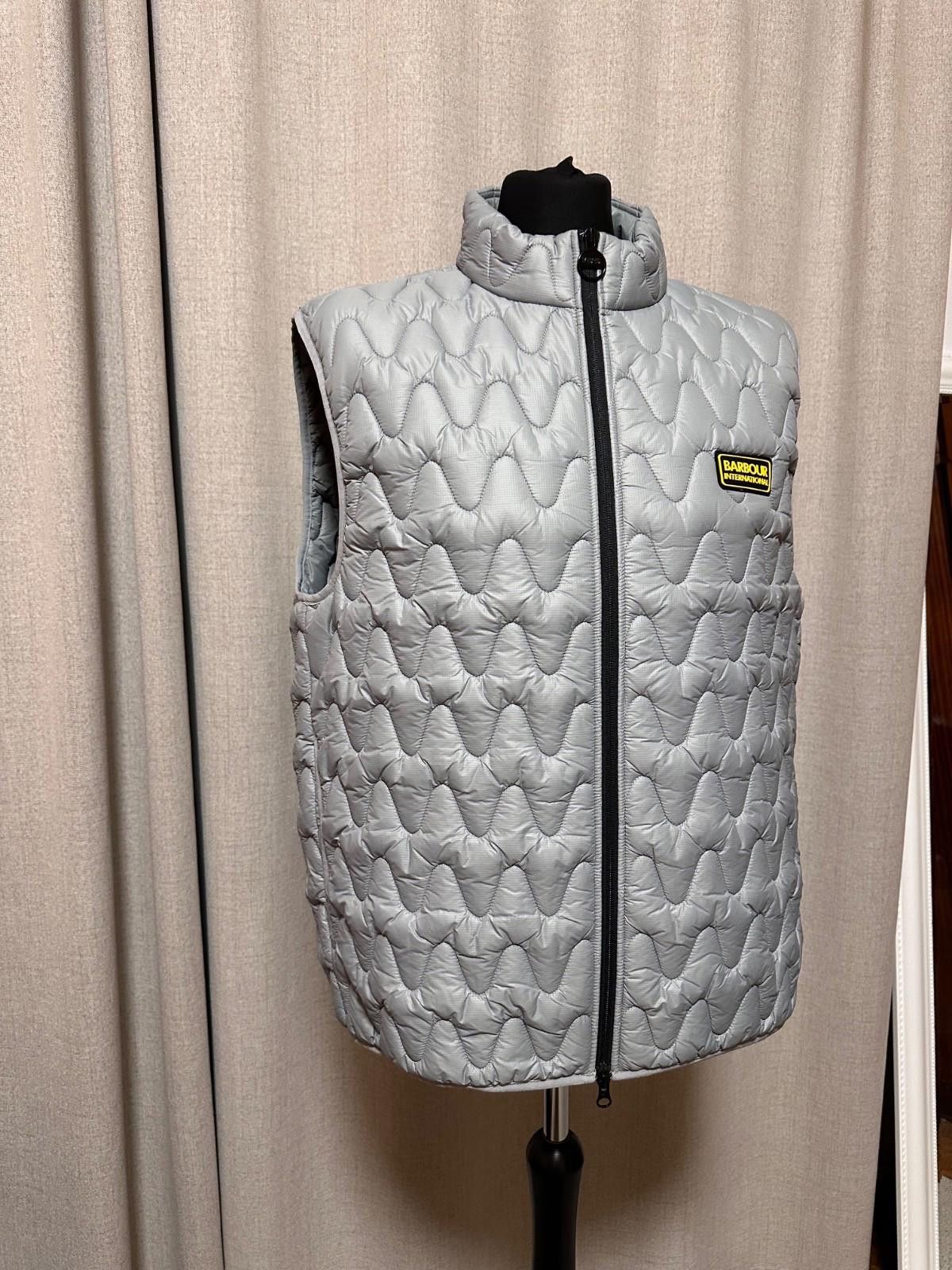 Barbour Barbour International Wave Gilet Battleship Grey Size XLarge Size US XL / EU 56 / 4 - 3 Thumbnail