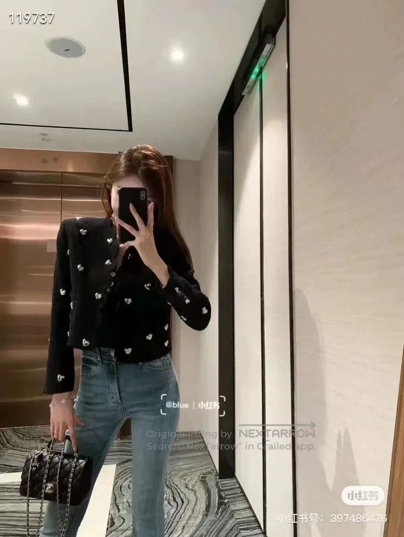 Saint Laurent Paris Saint Laurent Paris Black love metal button jacket Size XS / US 0-2 / IT 36-38 - 9 Thumbnail