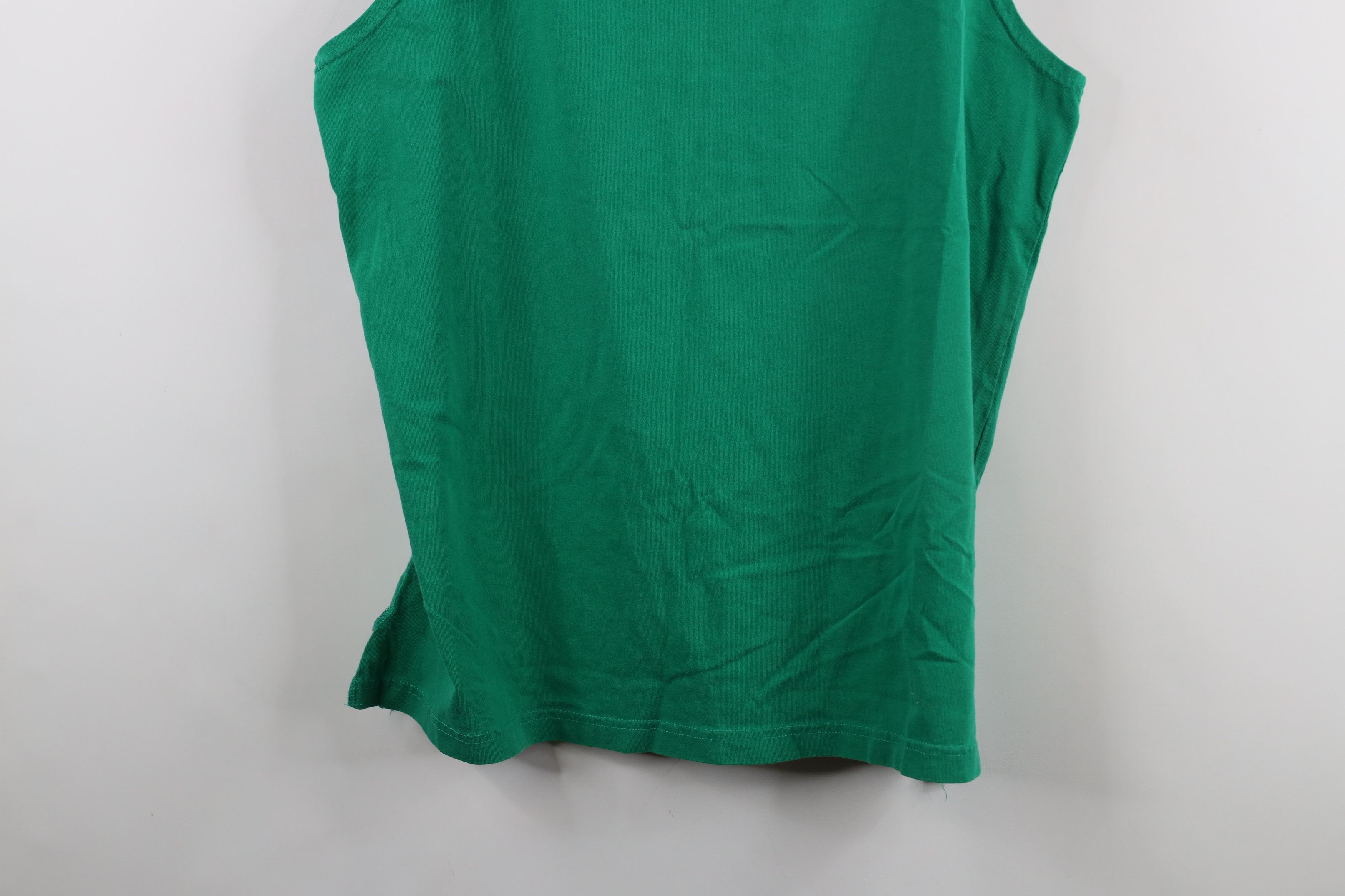 Vintage Vintage 90s Streetwear Blank Tank Top T-Shirt Kelly Green Size US M / EU 48-50 / 2 - 3 Thumbnail