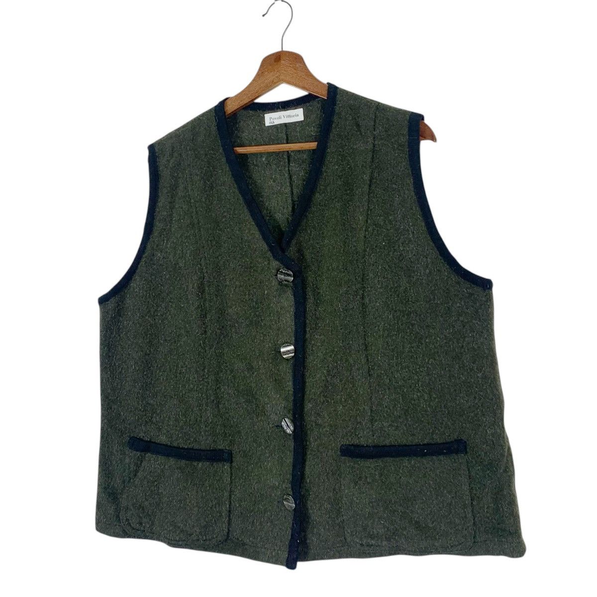 Vintage Vintage Povoli Vittoria Sleeveless Jacket Size US M / EU 48-50 / 2 - 3 Thumbnail