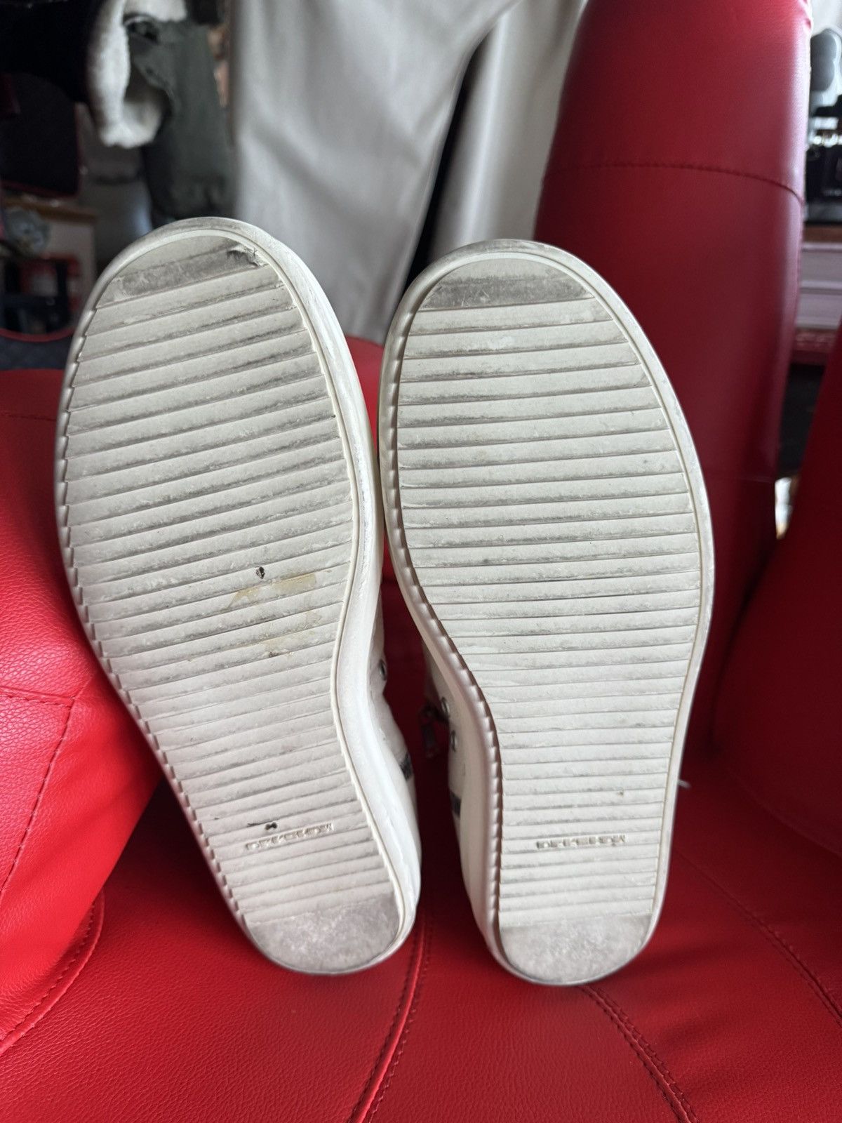Rick Owens Drkshdw Mens white rick owens size 10 shoes Size US 10 / EU 43 - 6 Thumbnail