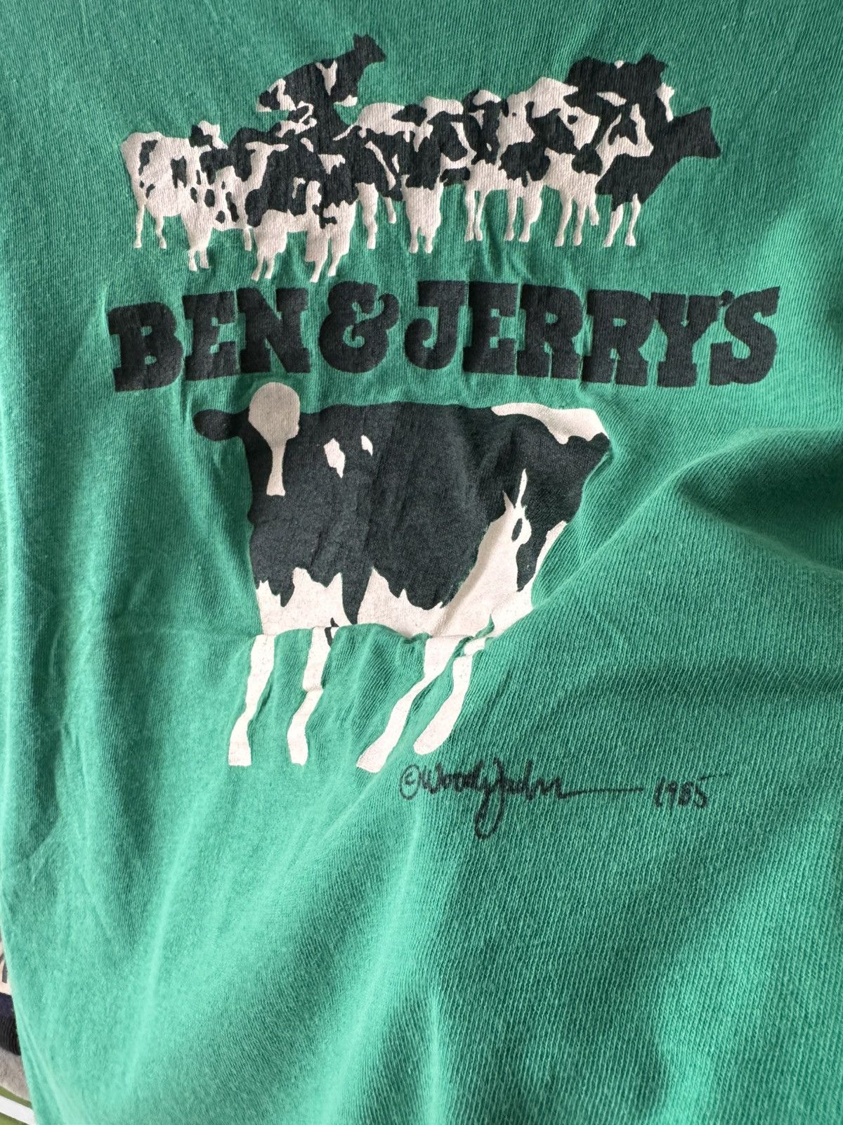 If Six Was Nine Vintage 80s BEN & JERRYS Size US S / EU 44-46 / 1 - 5 Thumbnail