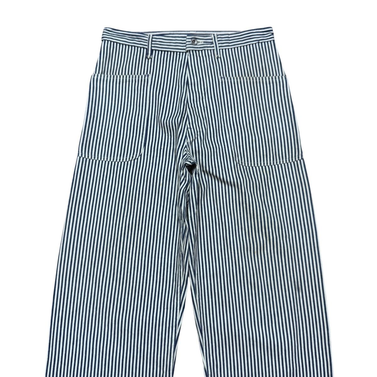 Post Overalls Vintage Post Overalls Hickory Work Pants Long Leg Size US 33 - 3 Thumbnail