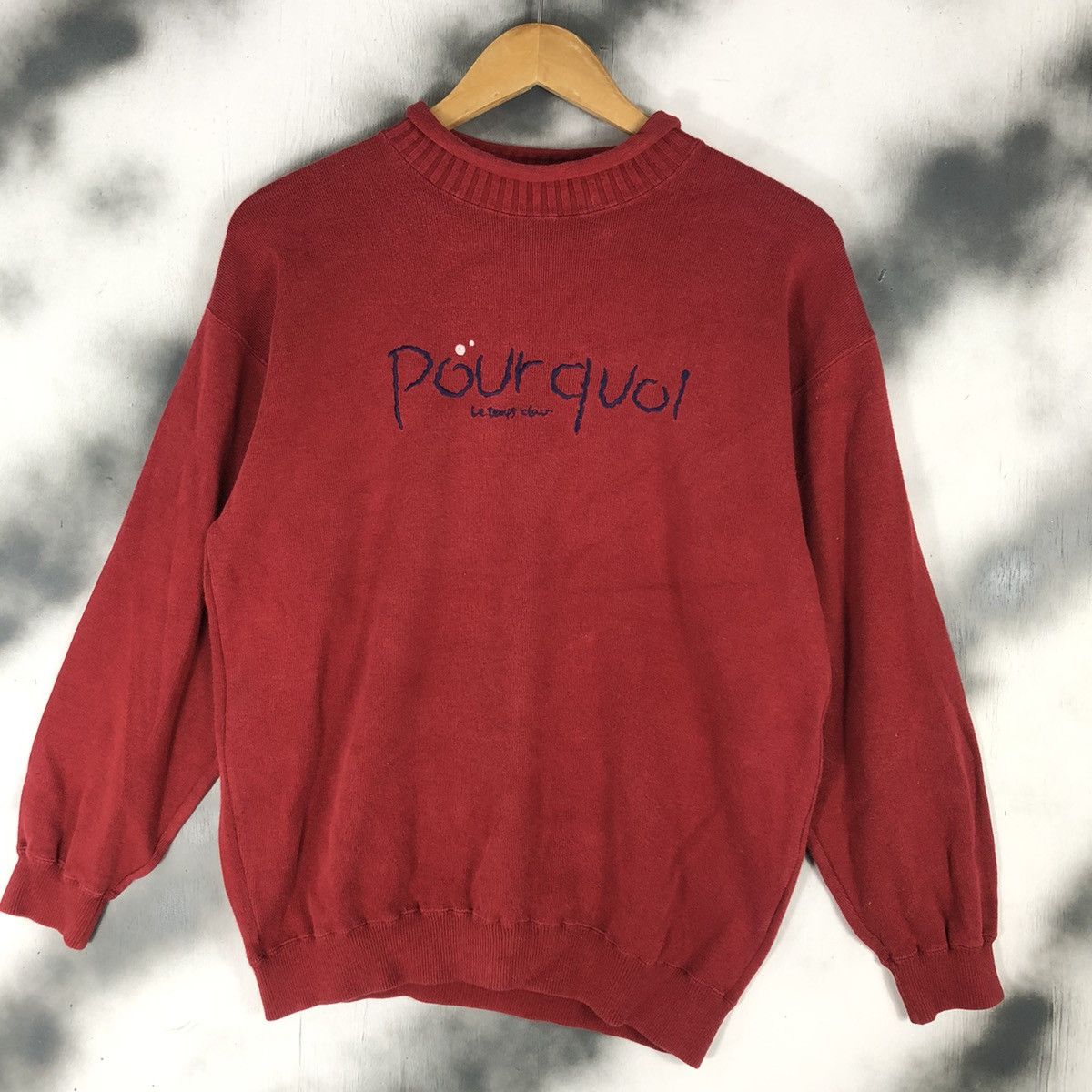 Designer × Japanese Brand Vintage Pour Quoi Size US L / EU 52-54 / 3 - 1 Thumbnail