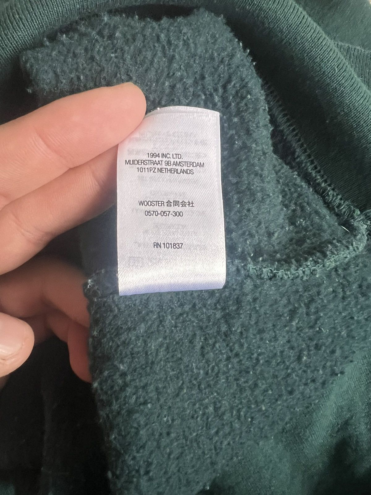 Supreme Supreme Crewneck FW22 Pinegreen Size US M / EU 48-50 / 2 - 12 Thumbnail