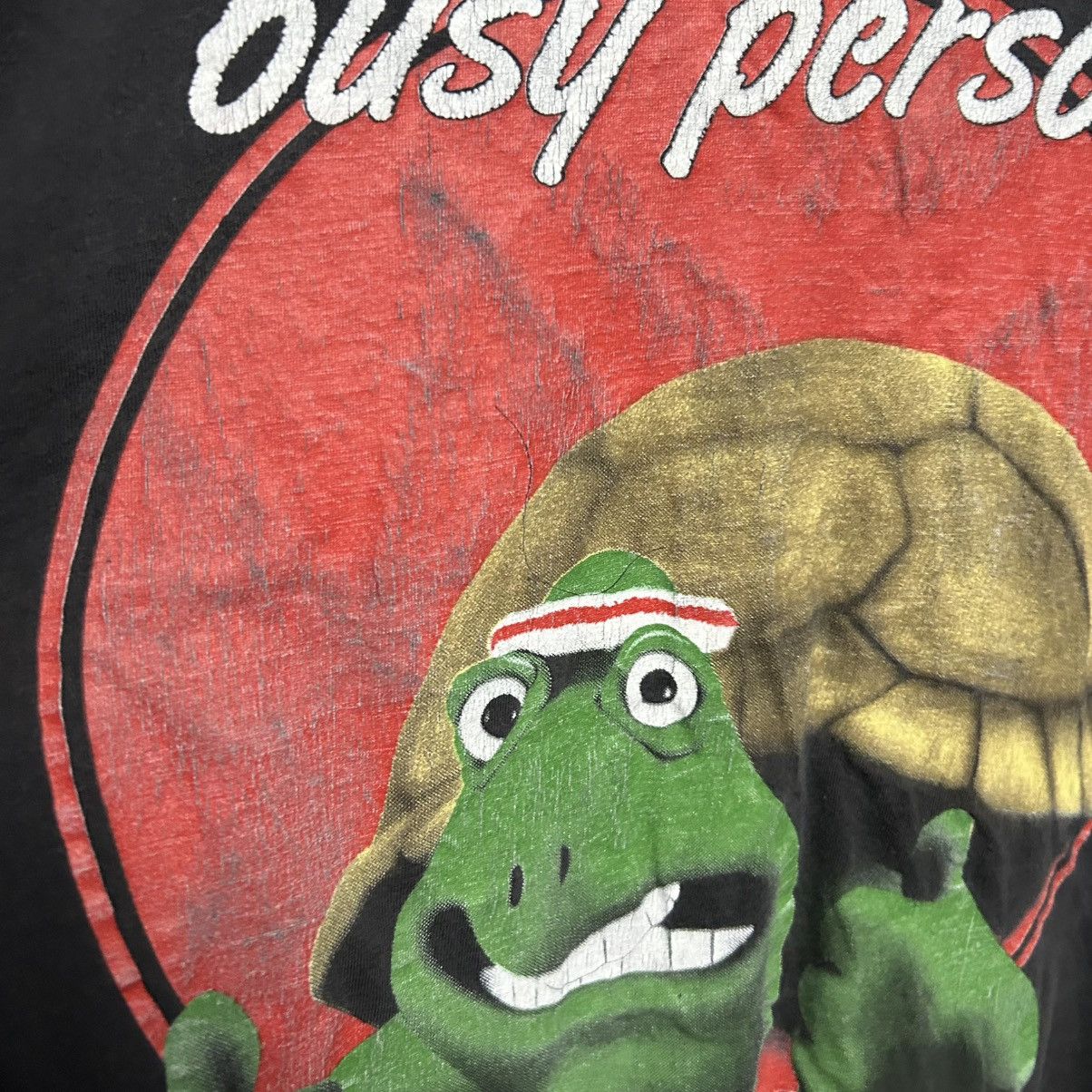 Cartoon Network Vintage Frank The Tortoise Creature Comforts 1991 cartoon te Size US XL / EU 56 / 4 - 4 Thumbnail