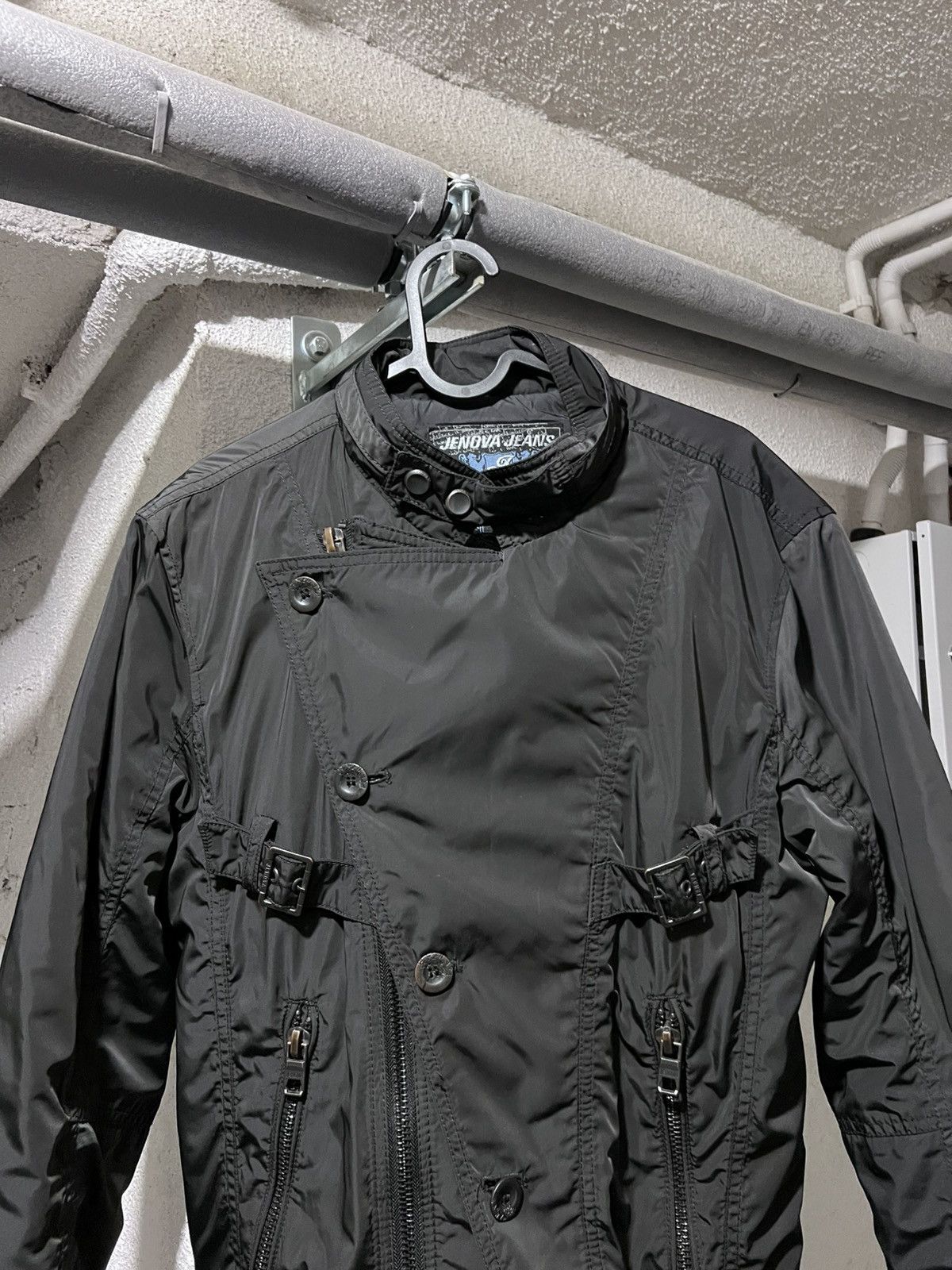 Hedi Slimane Avant Garde Asymmetrical Detailed Utility Vintage Jacket Size US M / EU 48-50 / 2 - 3 Thumbnail