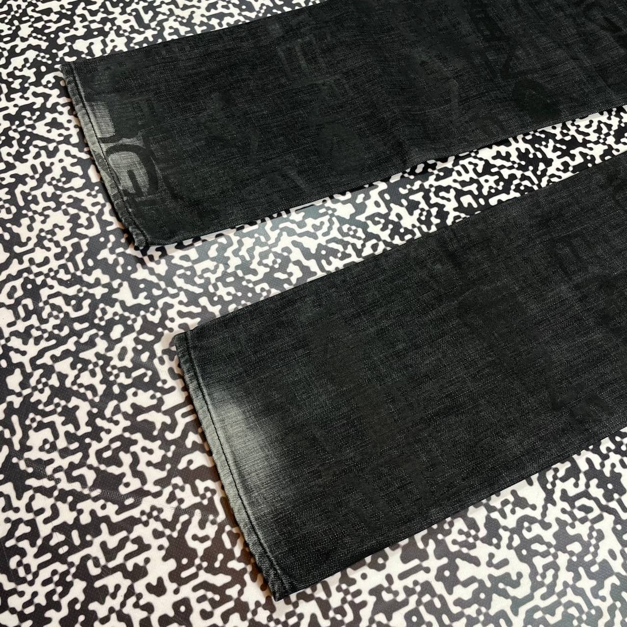 Energie Vintage Y2K Energie Miss Sixty Monogram Avant Garde Jeans Size US 34 / EU 50 - 8 Thumbnail