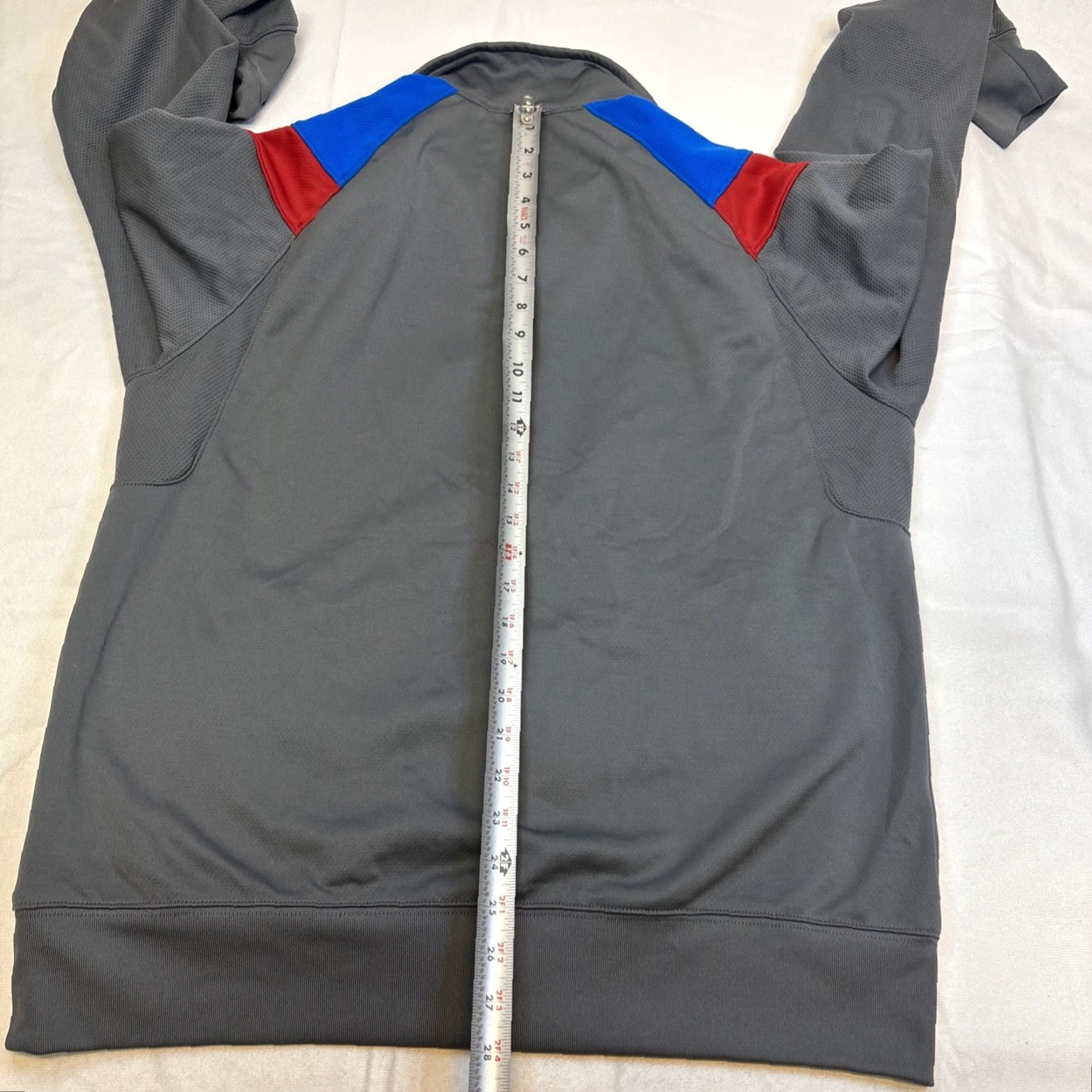 Nike VINTAGE Nike Track Jacket Full Zip Men XL Gray Tag - Mens Activewear Gray Size US XL / EU 56 / 4 - 6 Thumbnail