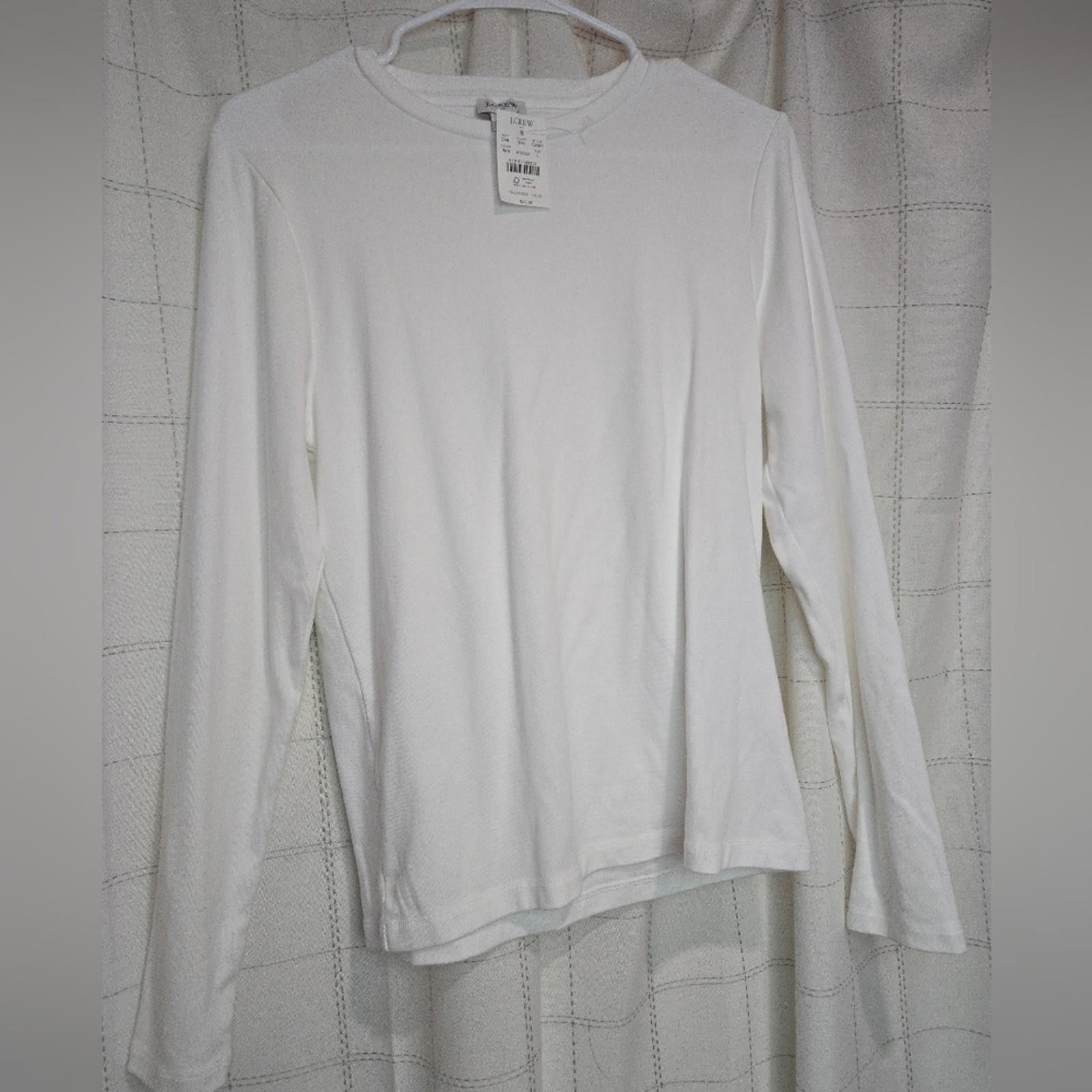 J.Crew J Crew Long-sleeve everyday tee Size L / US 10 / IT 46 - 2 Thumbnail