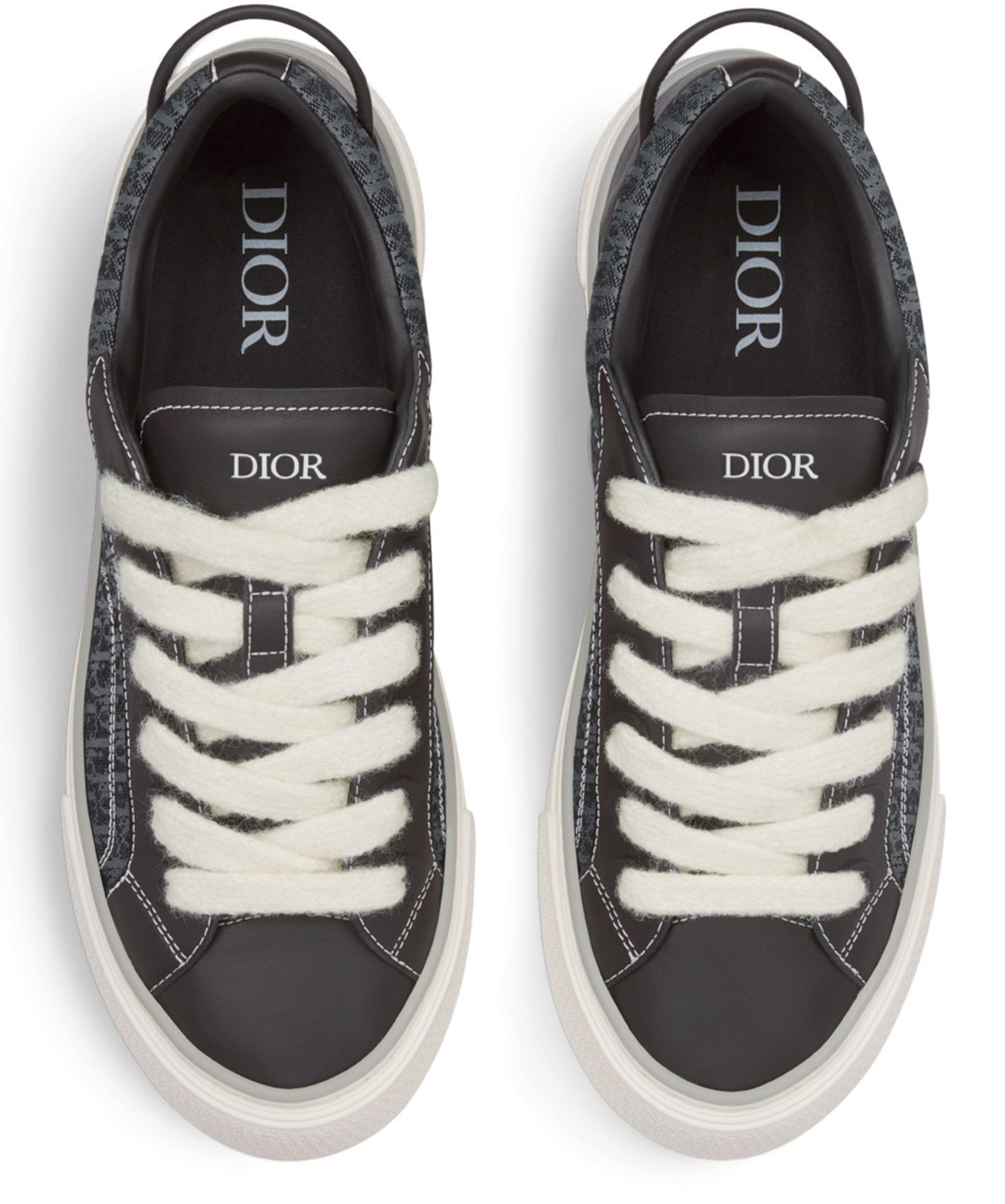 Dior os11x1225 B33 Low-Top Sneakers in Black Size US 9 / EU 42 - 4 Thumbnail