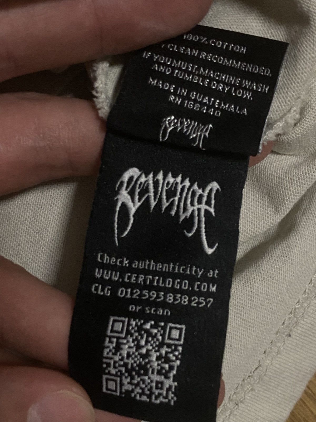 Revenge XxxTentacion X Revenge tee Size US L / EU 52-54 / 3 - 3 Thumbnail