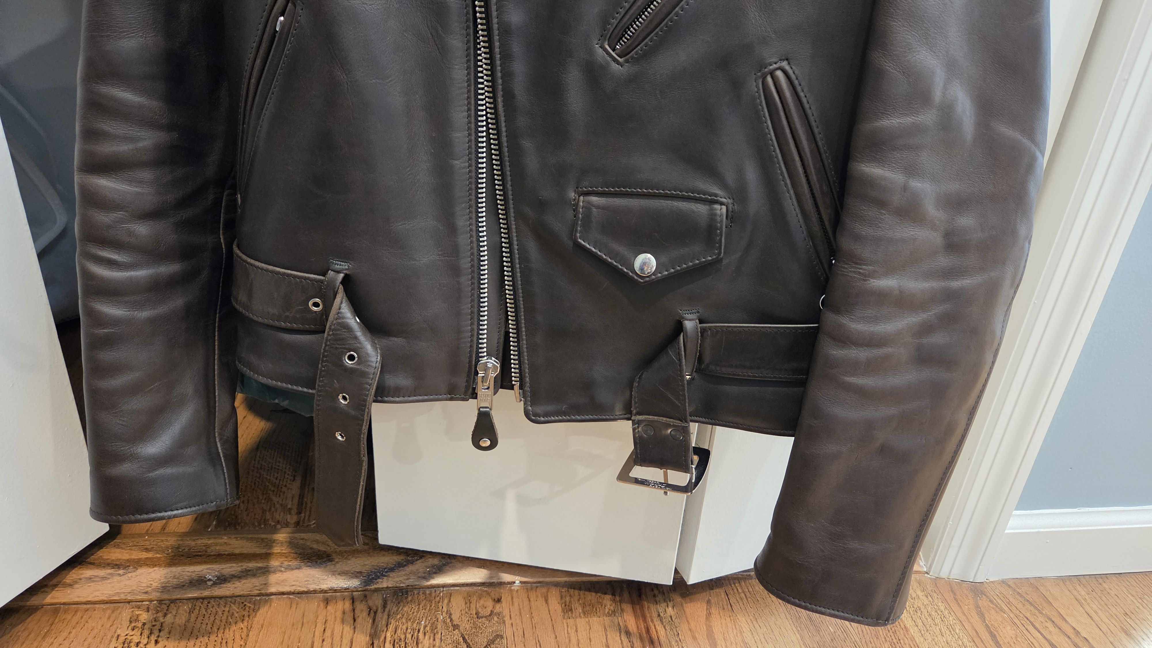 Schott Schott x Aime Leon Dore Perfecto Leather Jacket Size US S / EU 44-46 / 1 - 16 Thumbnail