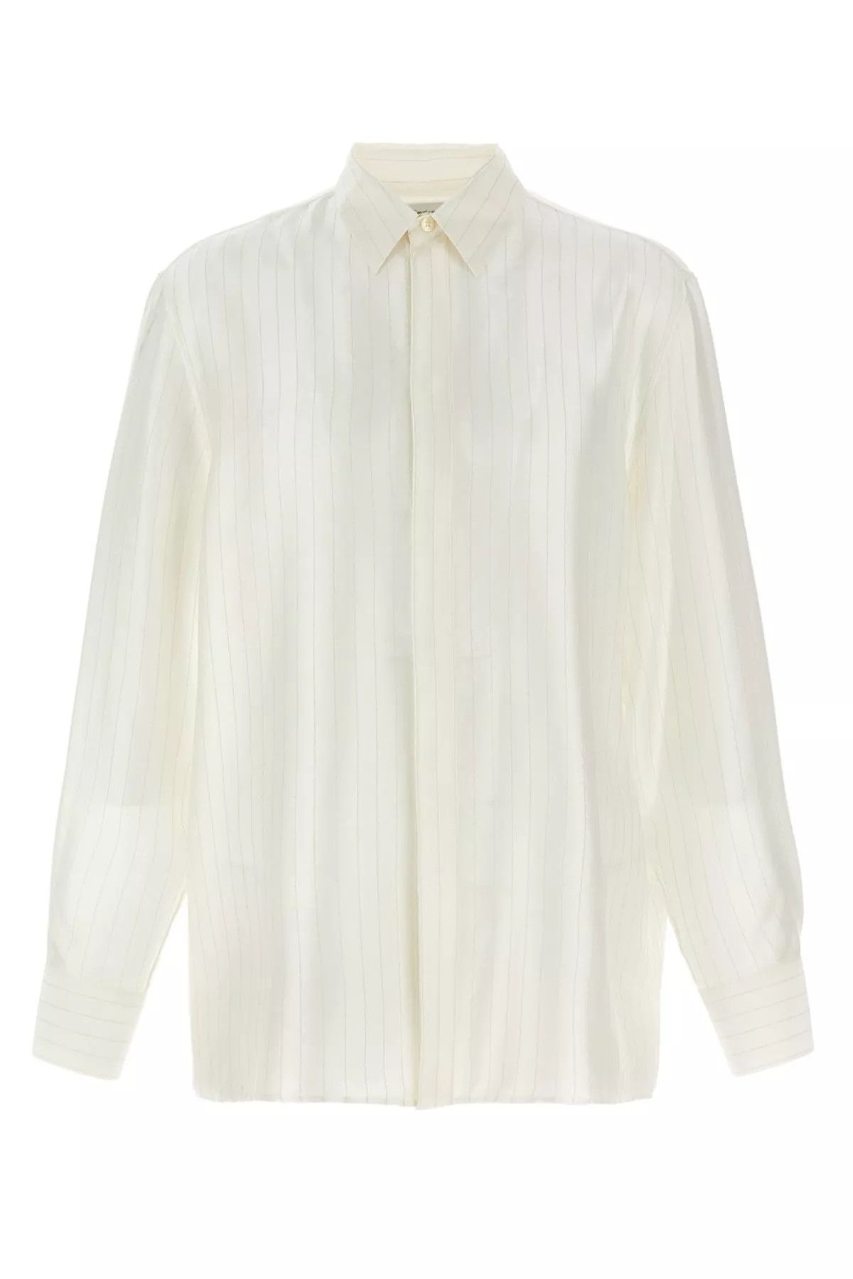 Saint Laurent Paris Striped shirt Size US XL / EU 56 / 4 - 1 Thumbnail
